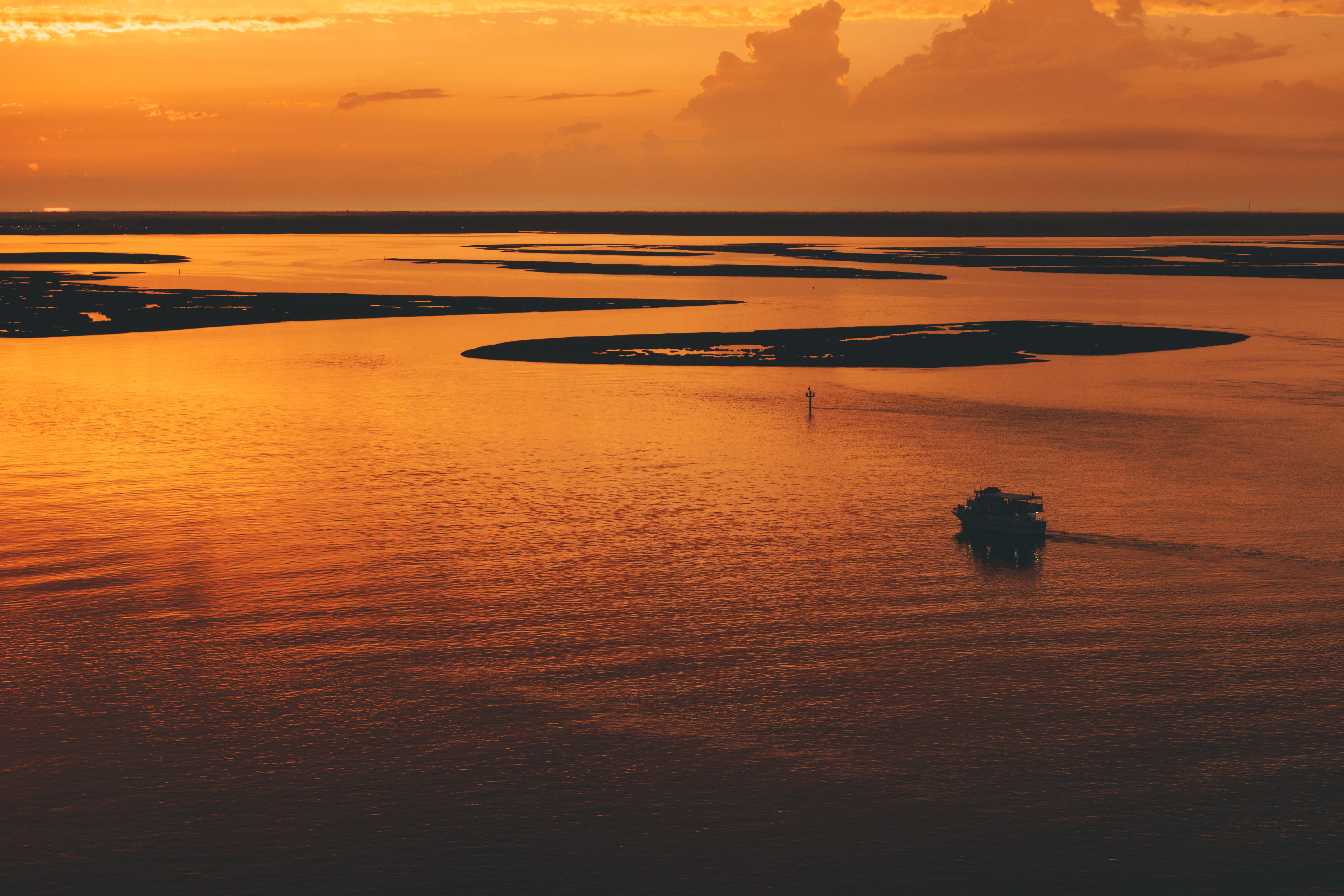 sunlight, scenics - nature, transportation, cloud, photo, horizon Over Water, beauty In Nature, 5K, landscape, waterfront, sunrise - Dawn, sun, coastline, HD Wallpaper