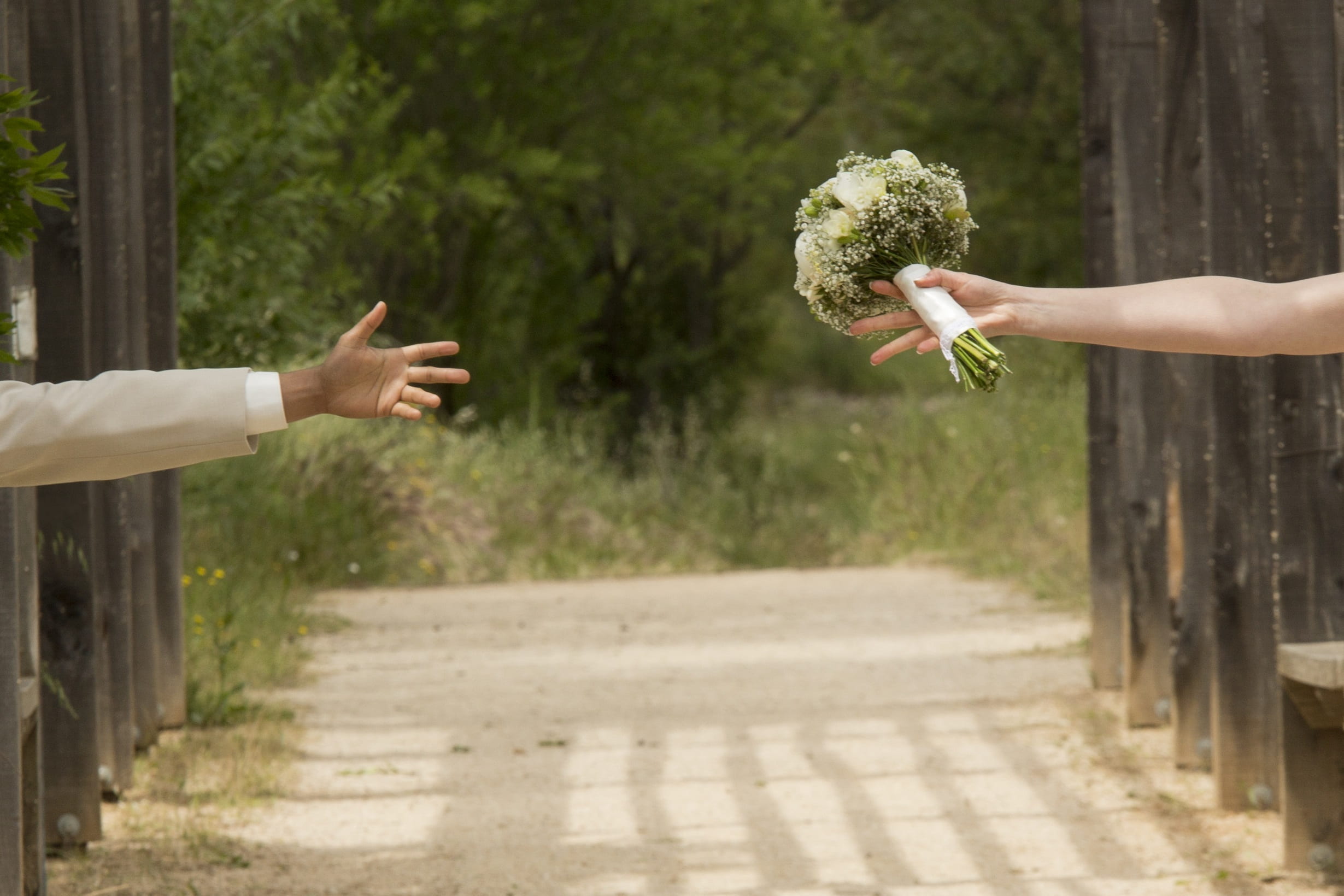 human body part, body part, wedding, reaching, day, people, flower, wedding photo, couple - relationship, love, females, gesturing, 1080P, in love, man, HD Wallpaper