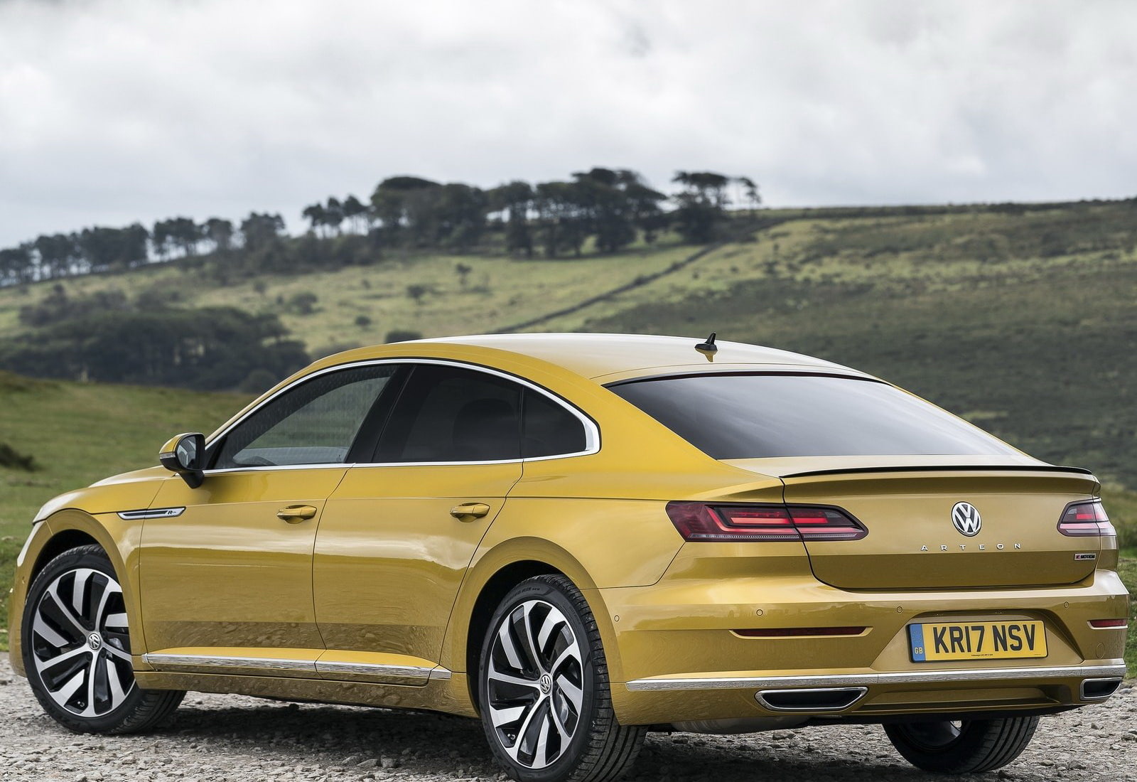 volkswagen, 720P, [uk], r-line, arteon, (2018), HD Wallpaper