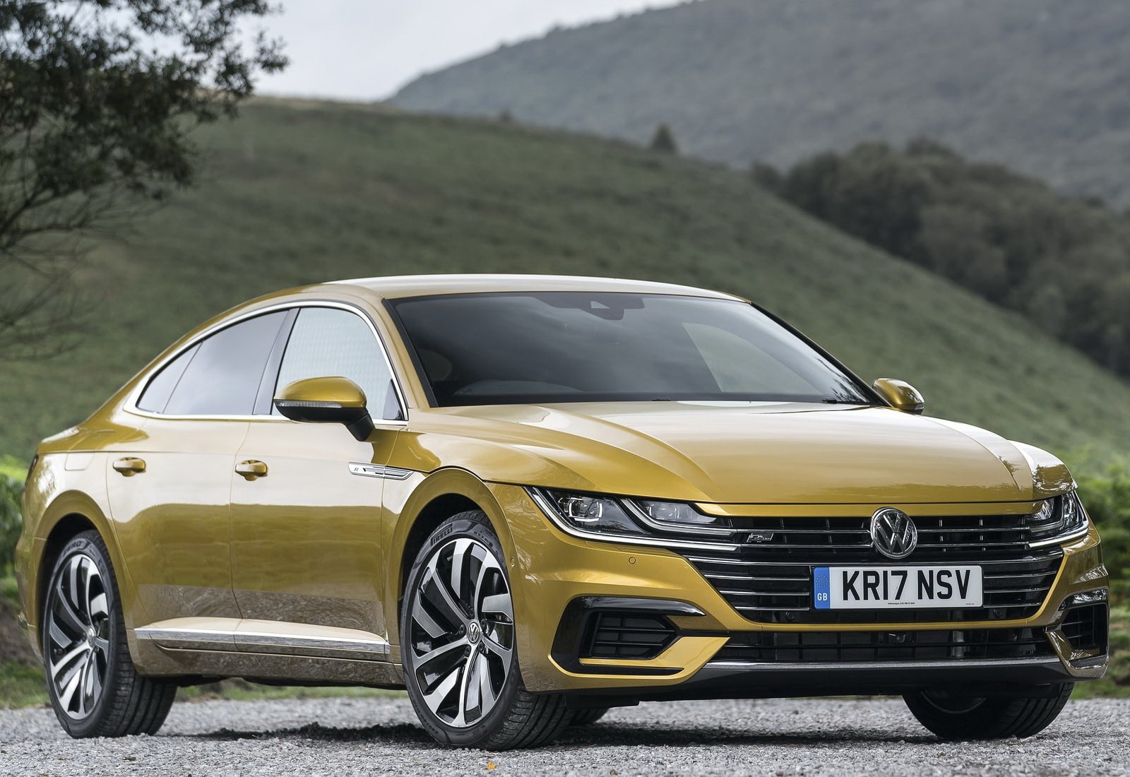 volkswagen, arteon, (2018), 720P, [uk], r-line, HD Wallpaper