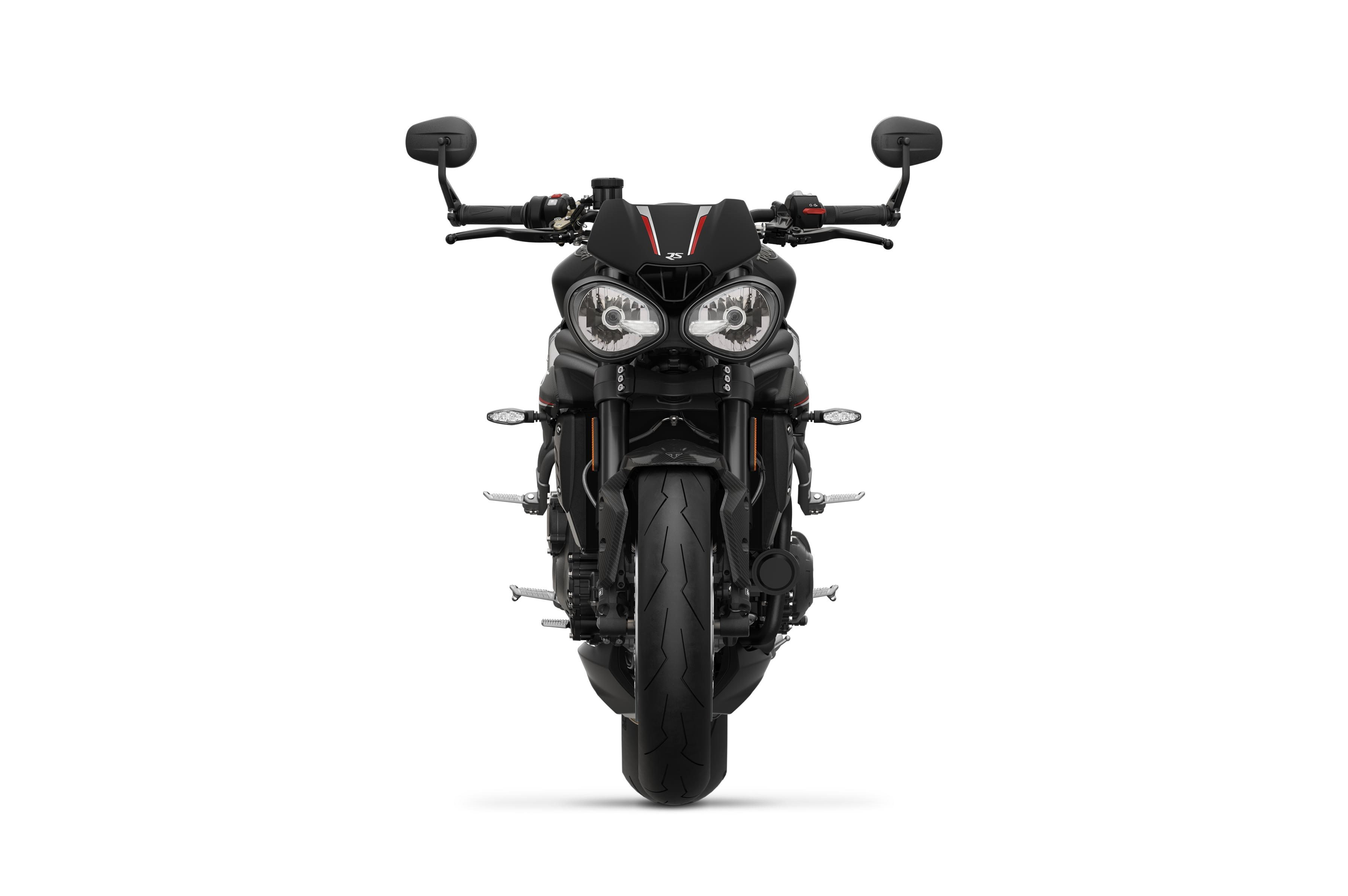 Triumph Speed Triple RS, 2K, bike, sports, 4K, black, Matt Jet Black, 2018, HD Wallpaper