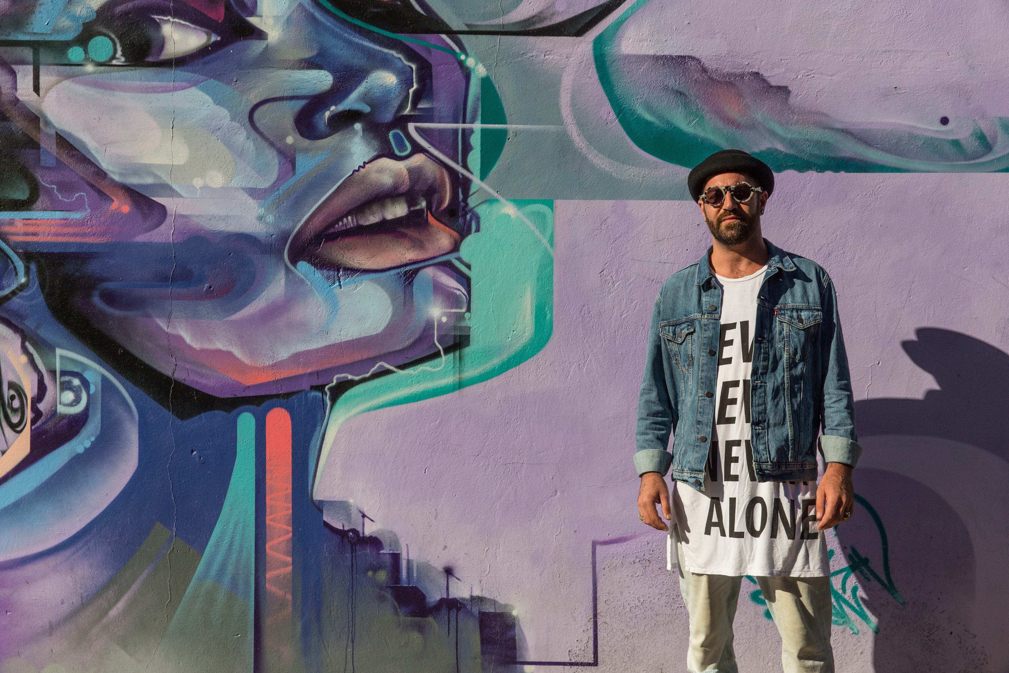 one man only, art and craft, creativity, three quarter length, portrait, beard, Image, visual Art, real people, people, young adult, art, portrait of a man, HD Wallpaper