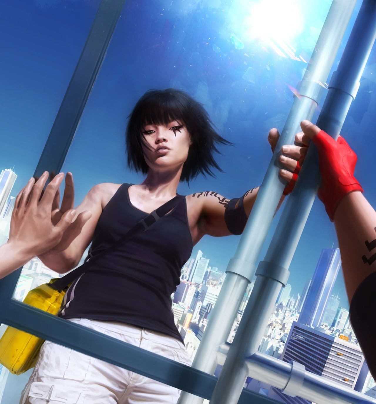 Mirrors Edge, 720P, video games, mirror, Phone HD Wallpaper