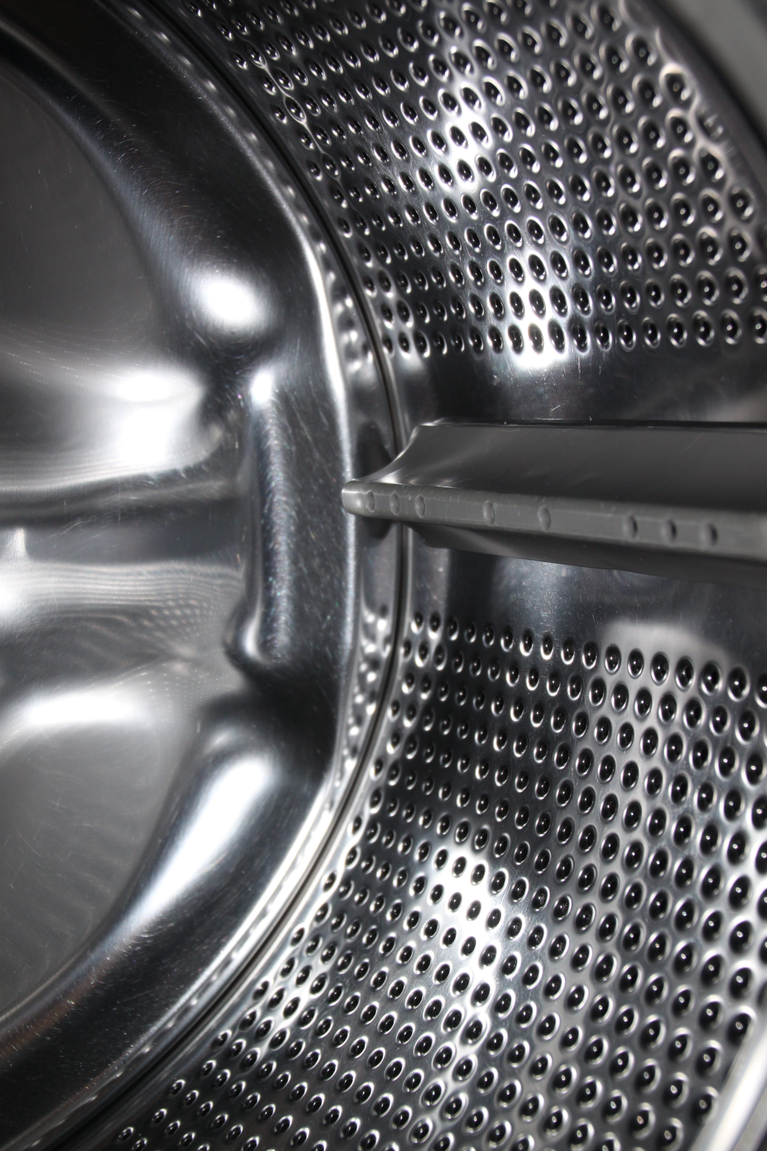 Drum, indoors, hole, 4K, geometric shape, household equipment, technology, laundry, laundromat, close-up, circle, no people, major household appliance, Phone HD Wallpaper