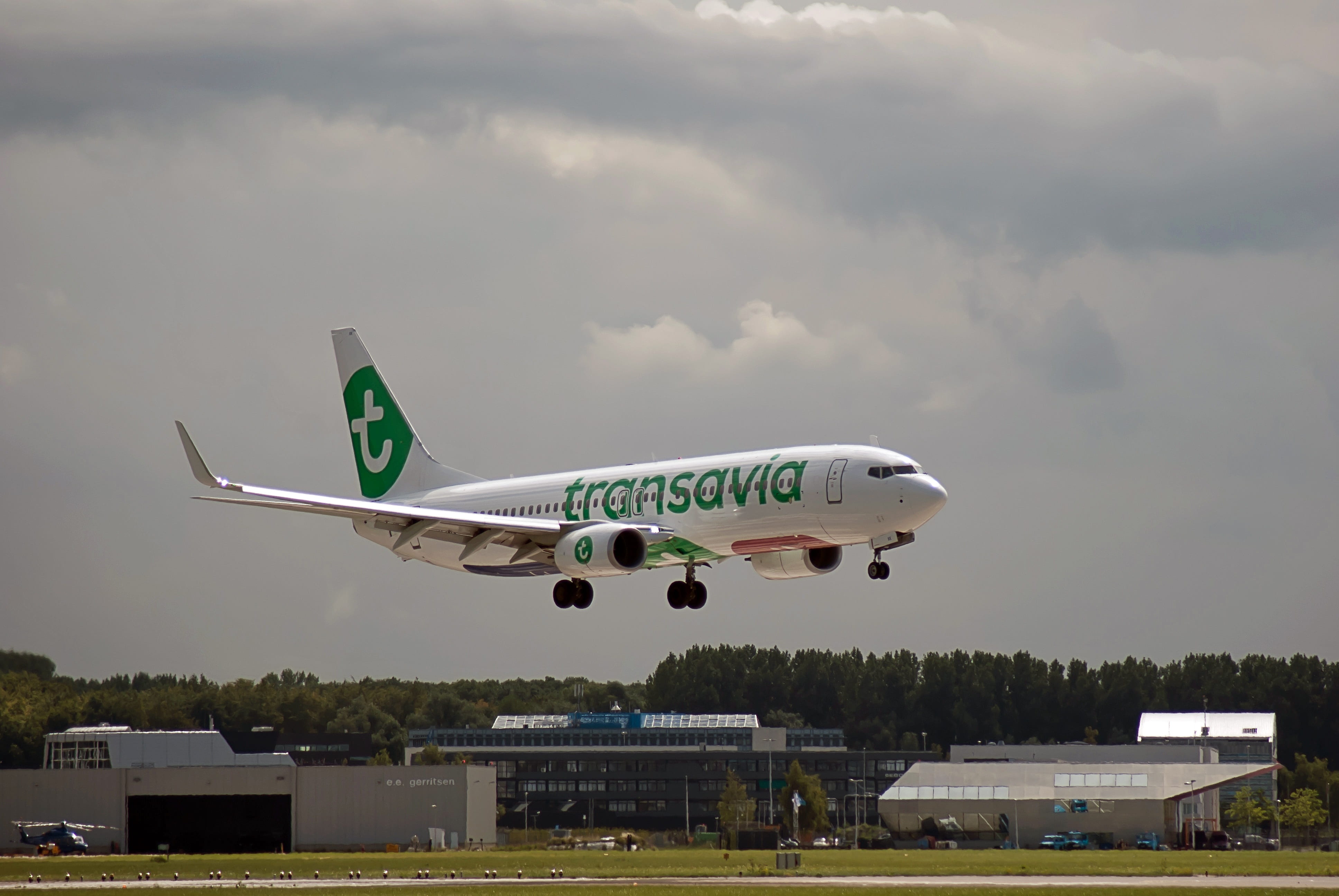 outdoors, transportation, cloud - sky, nature, airport, airline, schiphol, plane, day, flying, travel, runway, leaving, air vehicle, mid-air, commercial airplane, HD Wallpaper