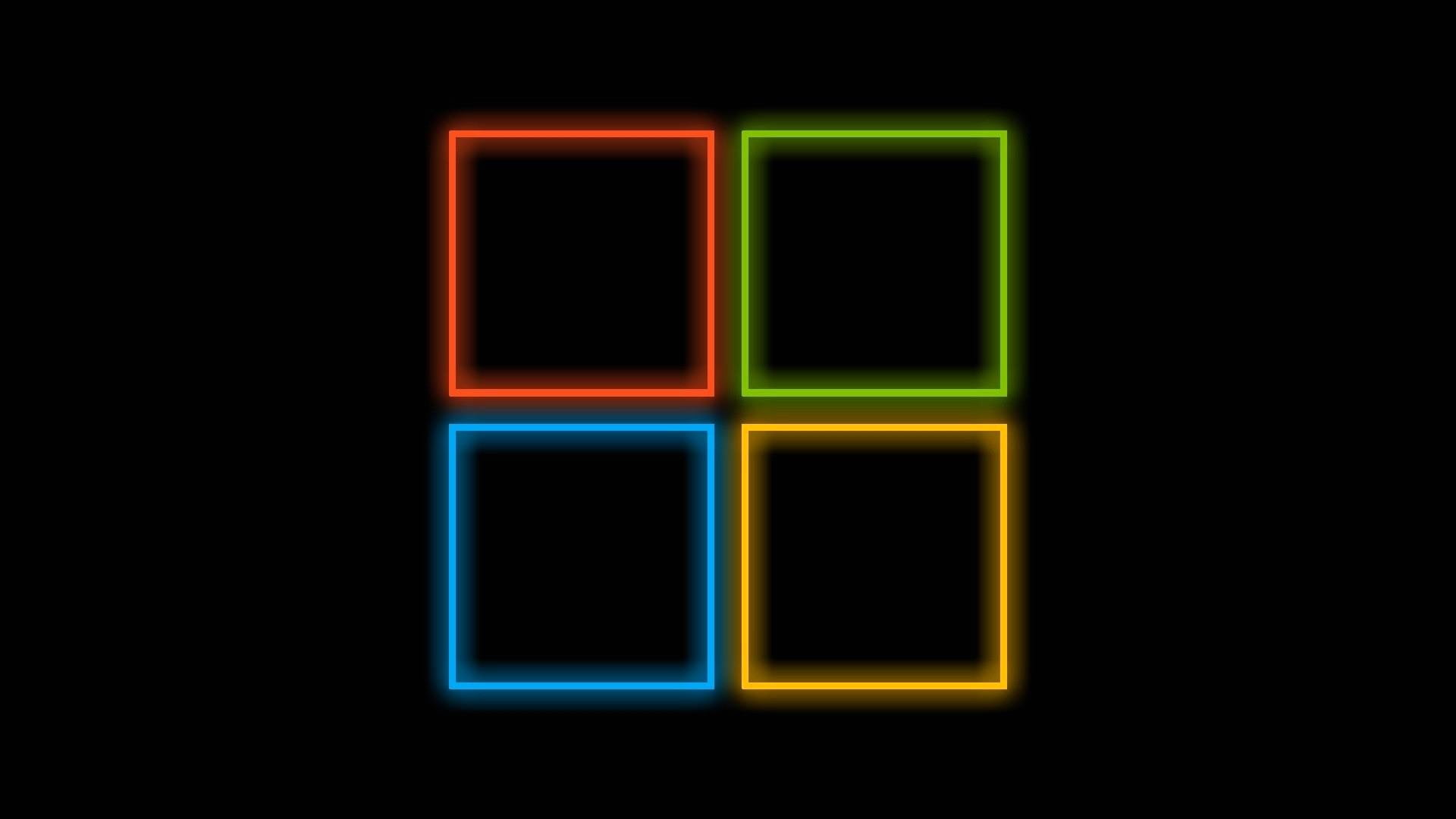 studio shot, light - natural phenomenon, red, black color, shape, neon colored, illuminated, pattern, Operating system, vibrant color, green color, yellow, HD Wallpaper