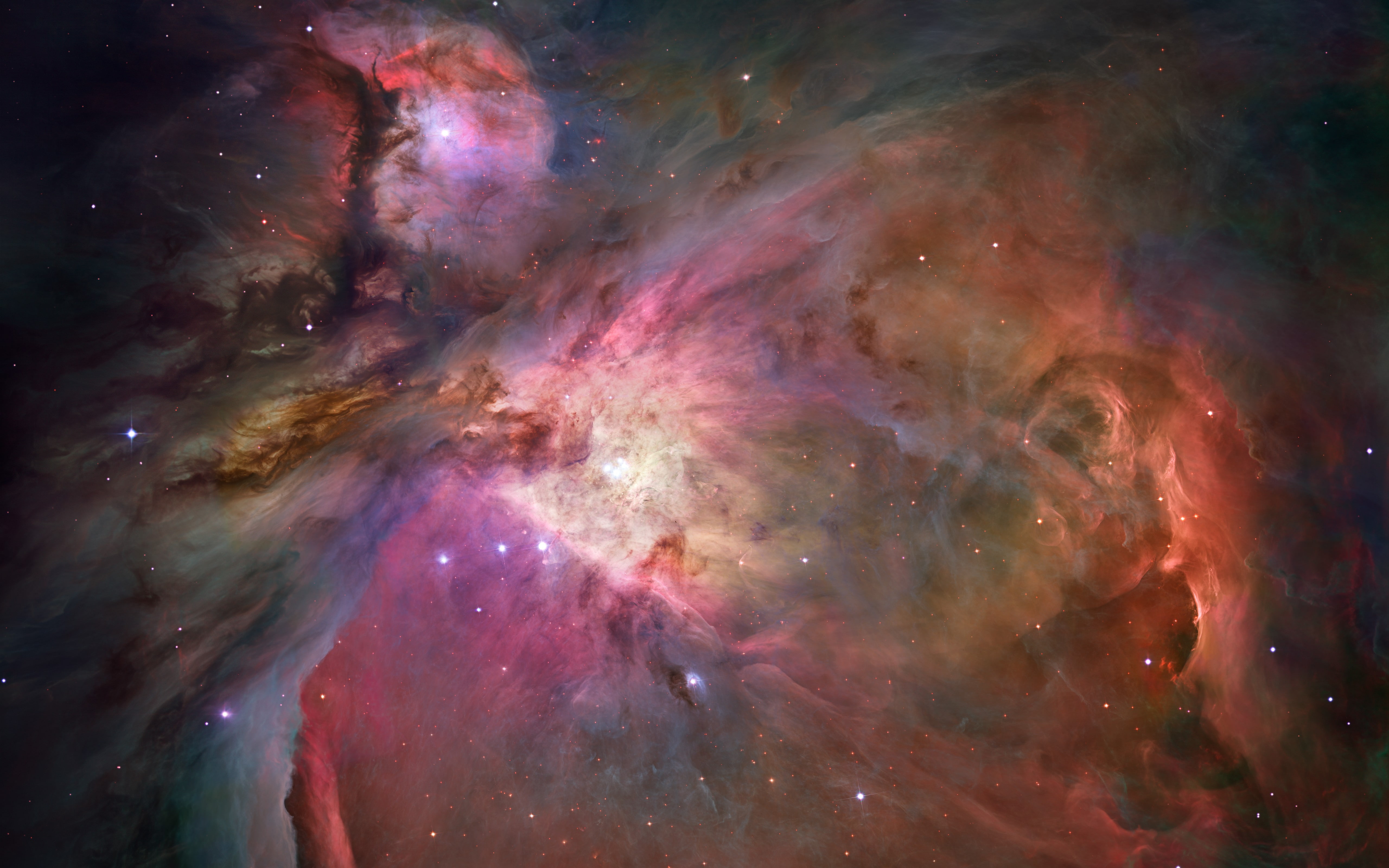 5K, space, nebula, Hubble, HD Wallpaper