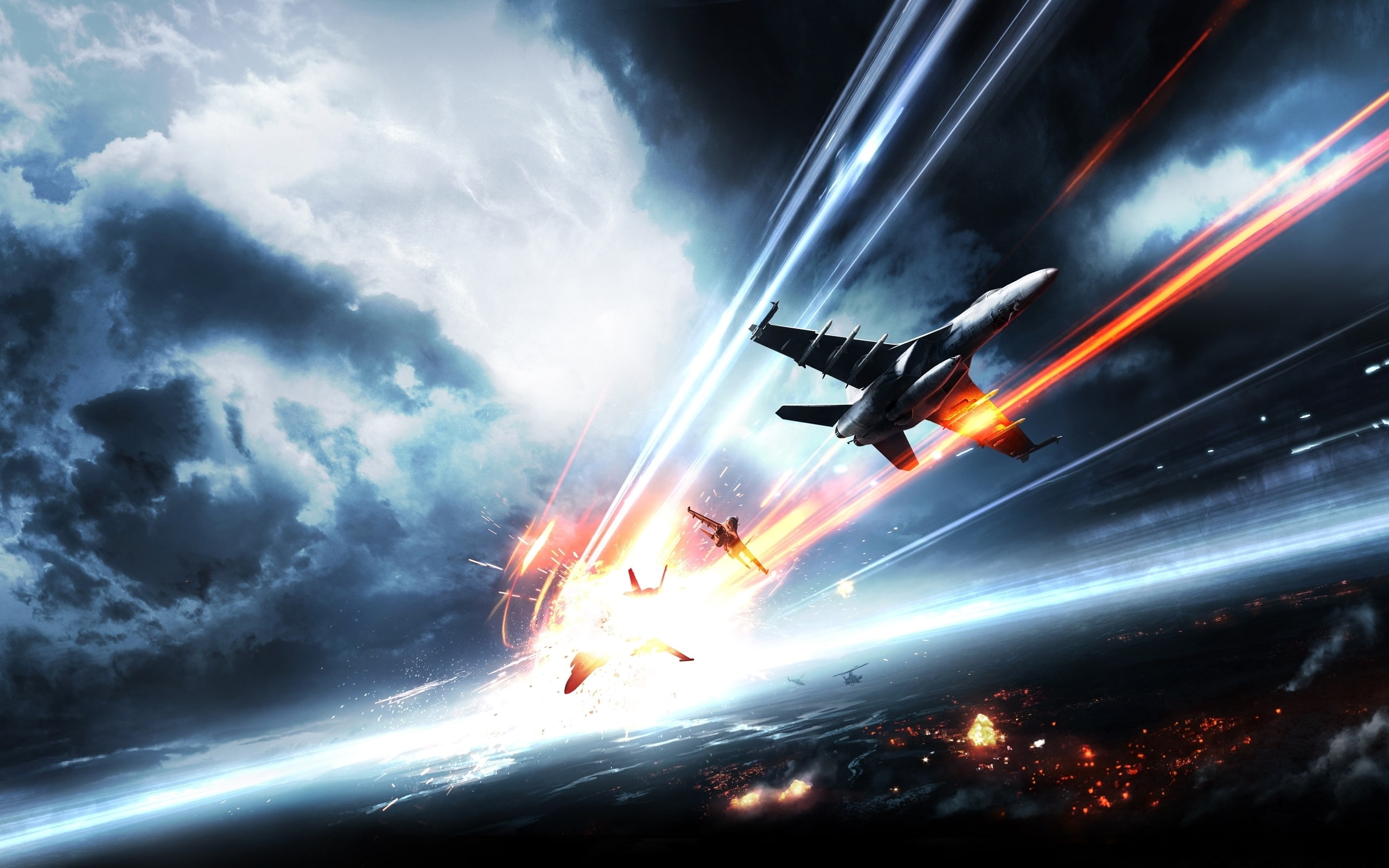 Battlefield, Combat, Air, 2K, HD Wallpaper