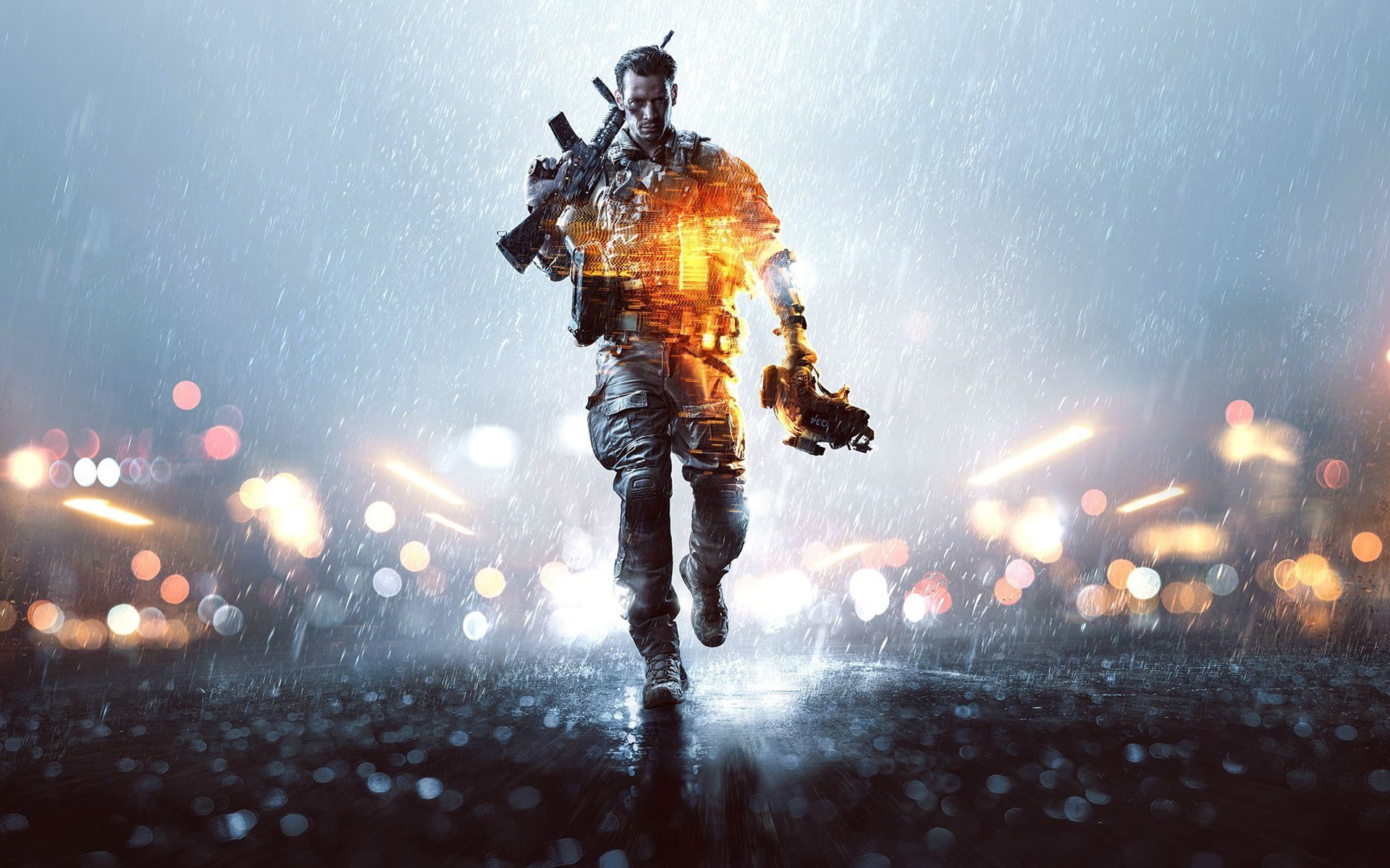Soldier, Battlefield, Walking, 1080P, HD Wallpaper