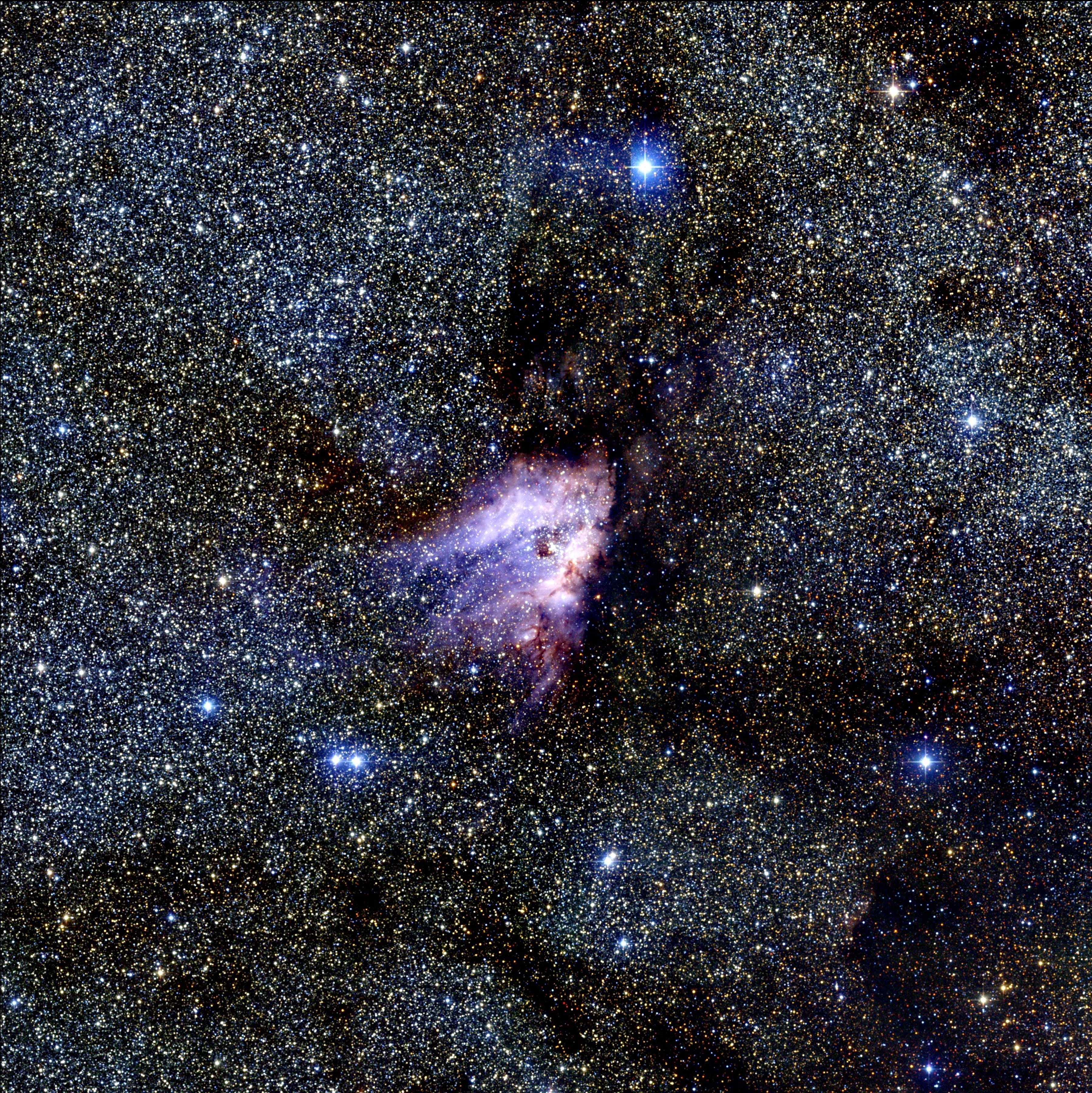 beauty in nature, gas, nature, constellation, beauty, space travel, star formation, galaxy, space exploration, cluster, stars, astronautics, messier 17, Phone HD Wallpaper
