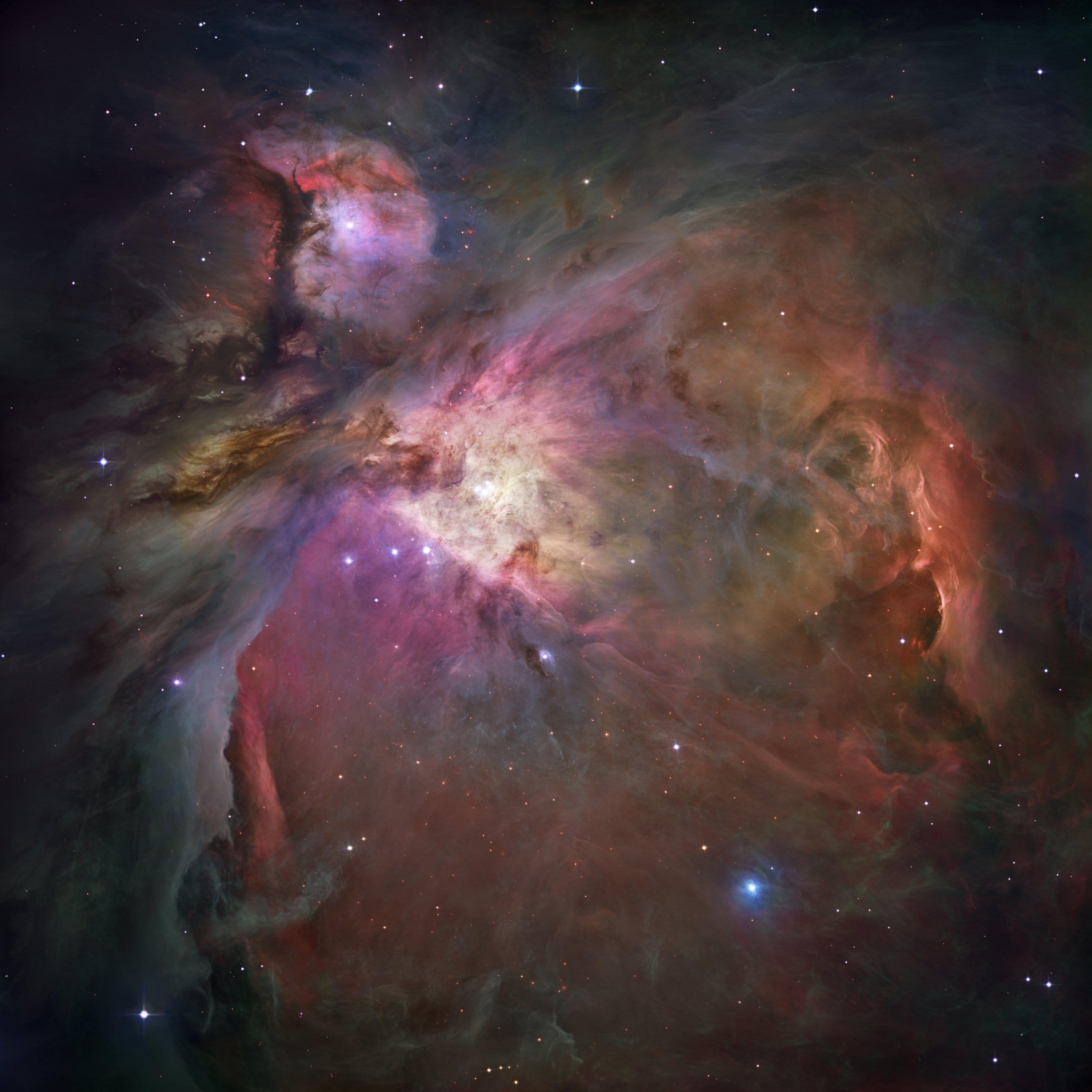 space exploration, research, outdoors, night, red, star - space, ngc 1982, space, science, illuminated, pink color, no people, nasa, exploration, pink, Phone HD Wallpaper