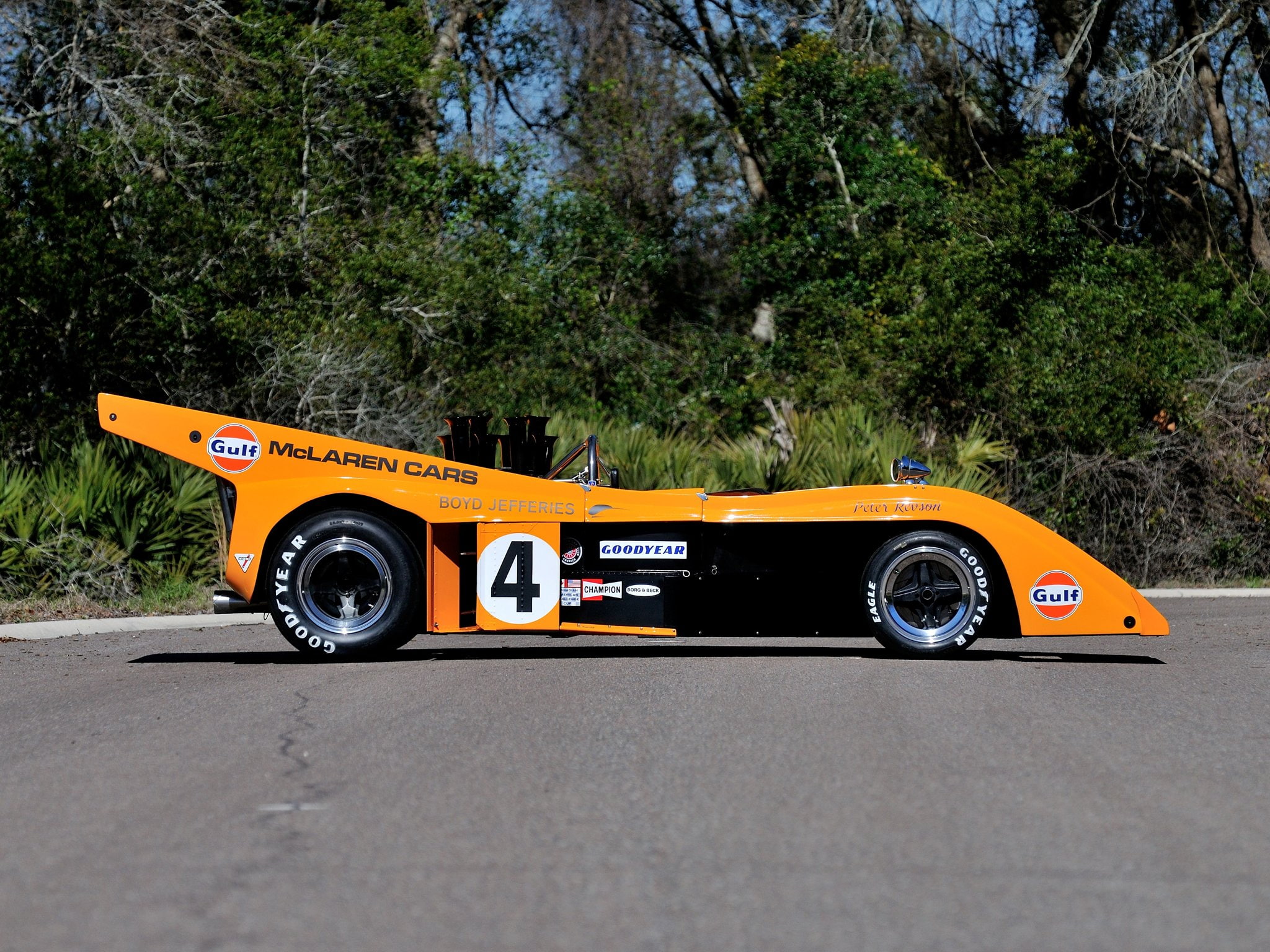 sports, 1972, classic, prototype, m20, racing, race, mclaren, 1080P, le mans, group 7, HD Wallpaper