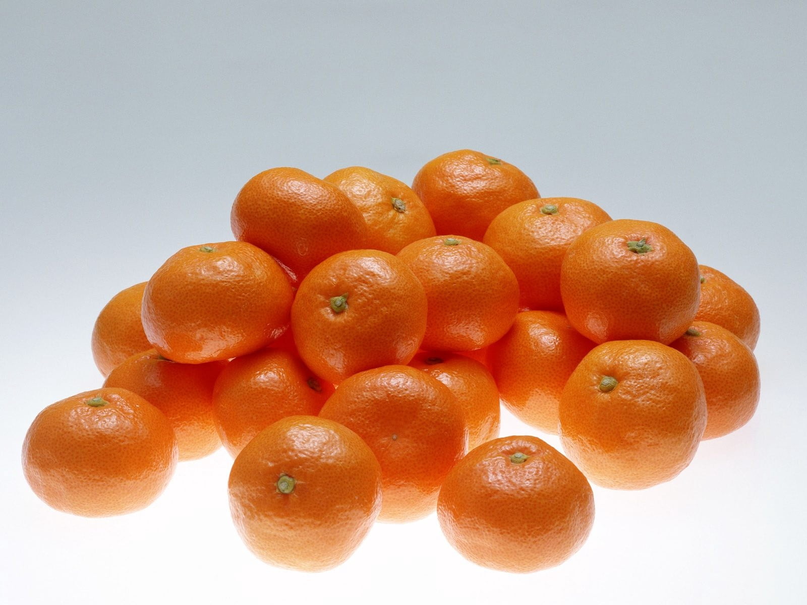 white background, 720P, large group of objects, fruit, studio shot, plenty, wellbeing, no people, healthy eating, tangerine, group of objects, orange color, HD Wallpaper