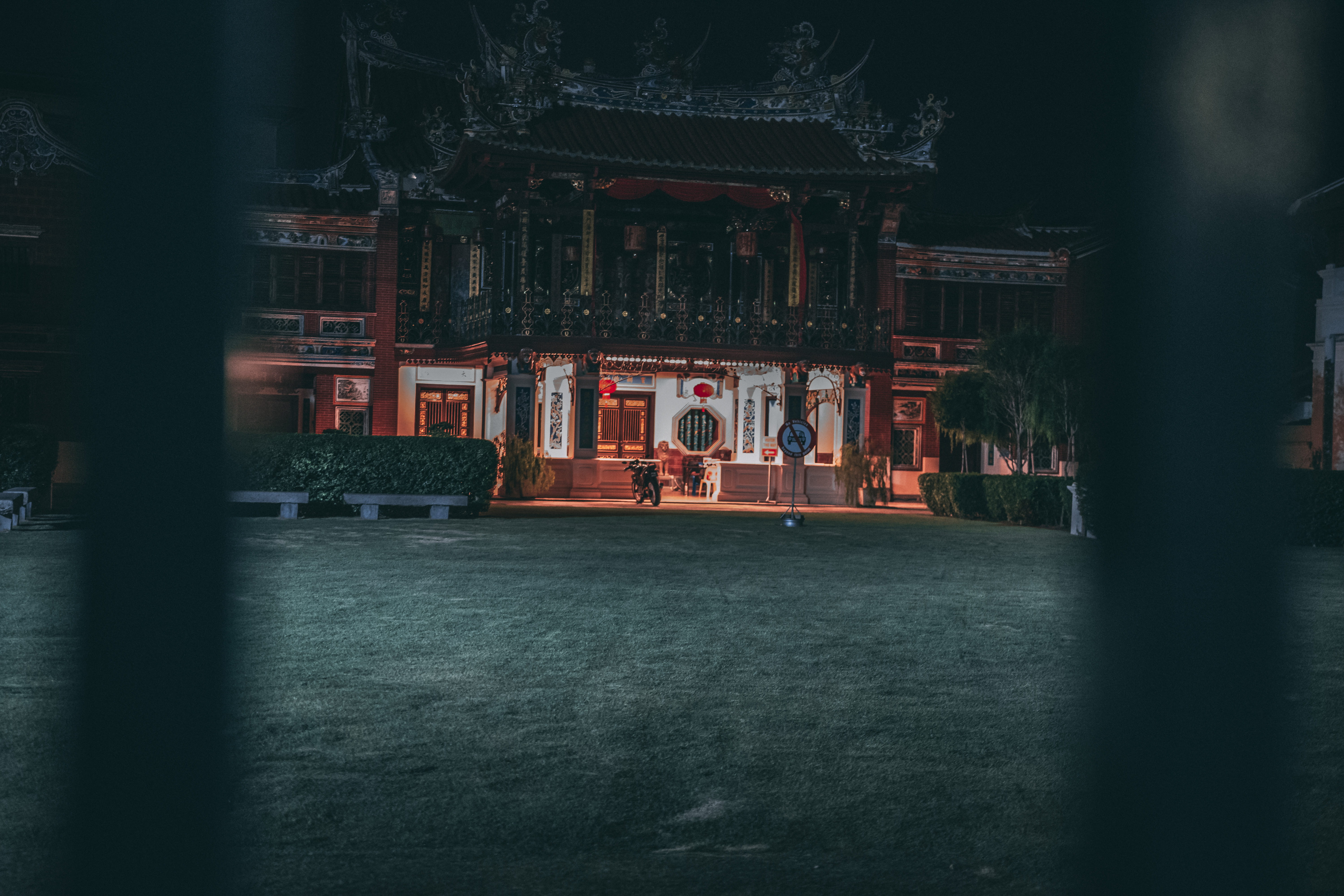 travel destinations, group of people, malaysia, building exterior, night, architecture, religion, frame, travel, nighttime, asian, real people, crowd, brown, HD Wallpaper