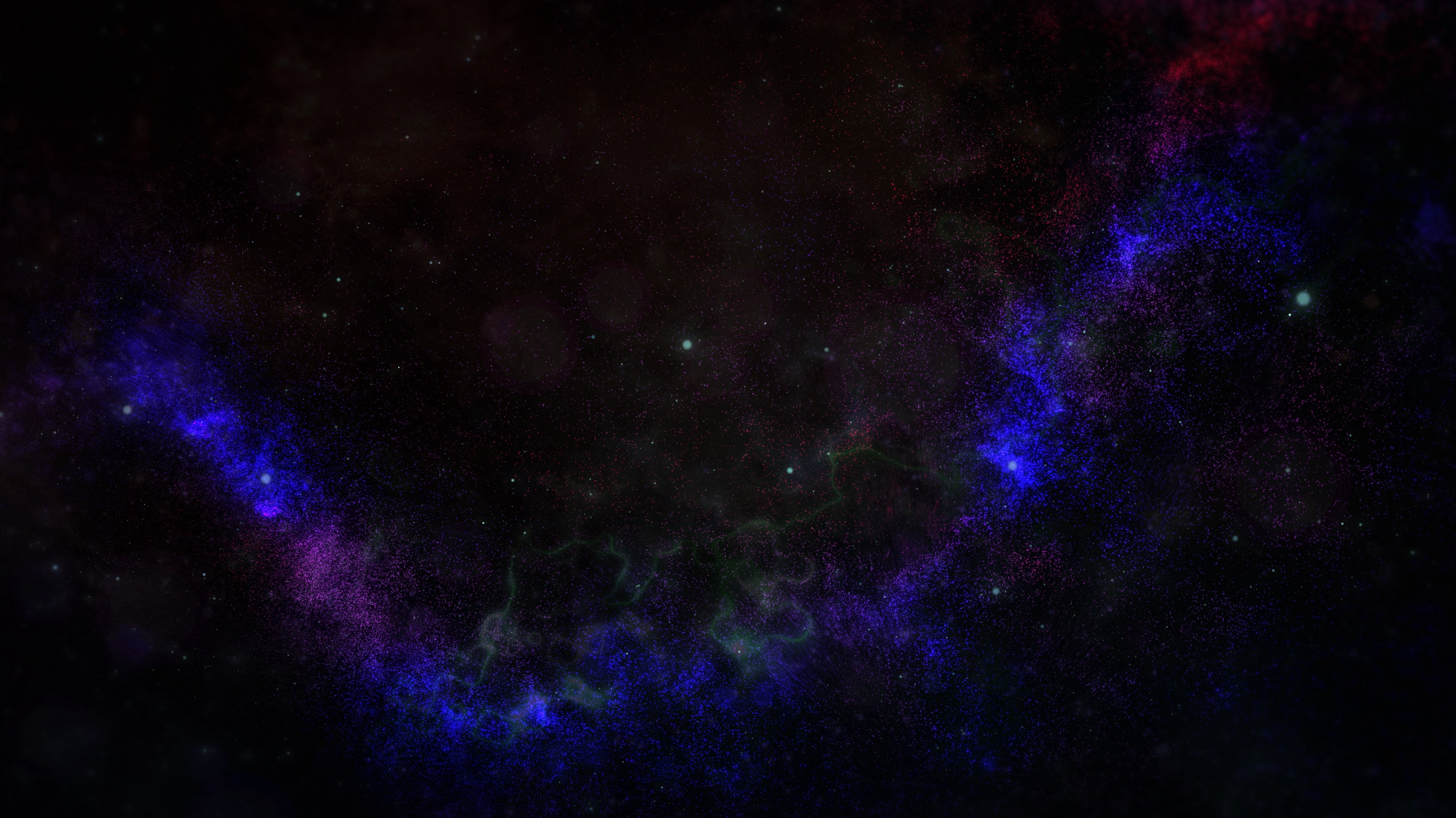 clouds, scenics - nature, space, beauty in nature, nebula, astronomy, blue, sky, futuristic, cloud - sky, planet - Space, night, infinity, luminosity, exploding, HD Wallpaper