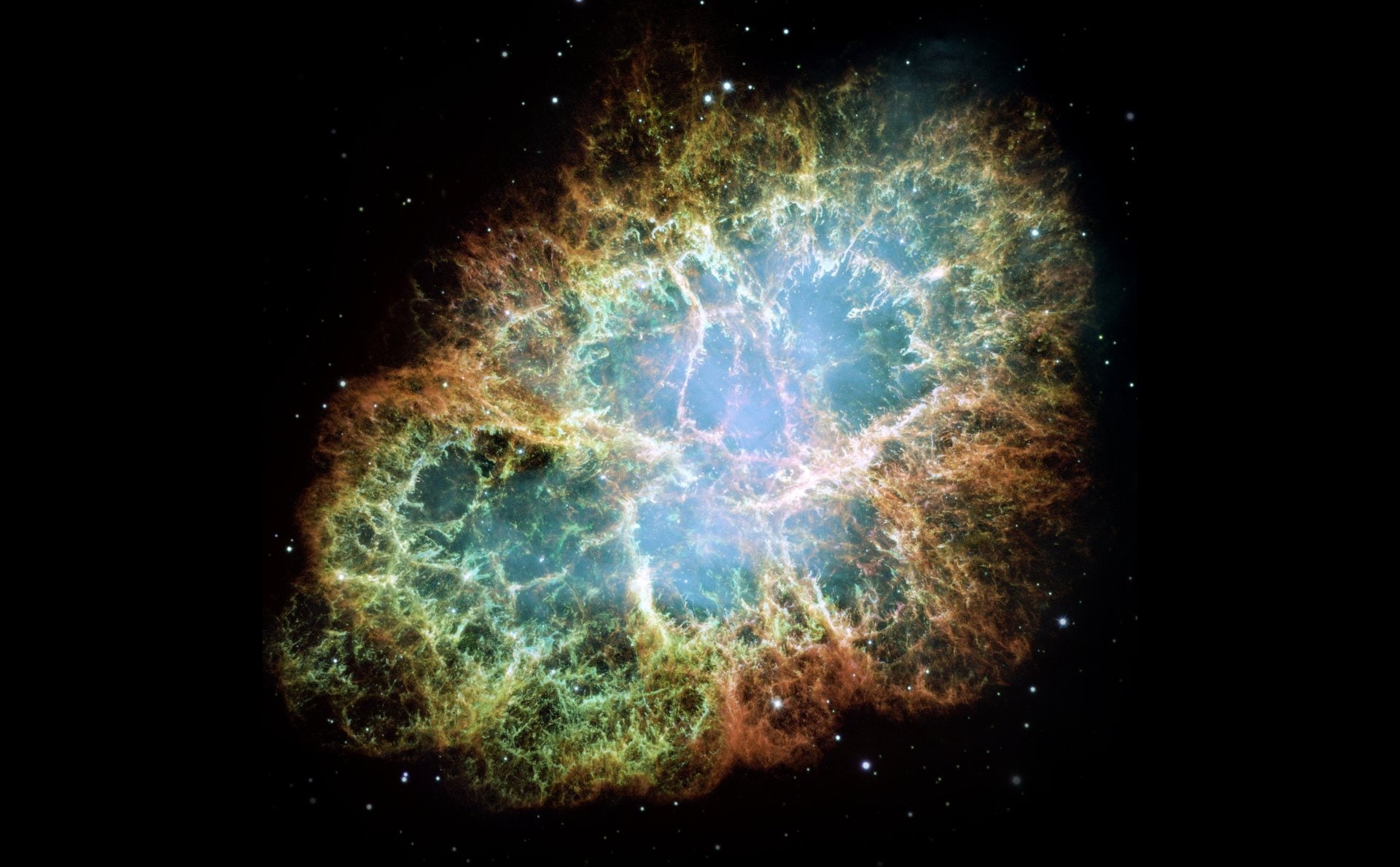 outdoors, Crab Nebula, light - natural phenomenon, 1080P, exploding, astronomy, arts culture and entertainment, exploration, close-up, explosive, nature, HD Wallpaper