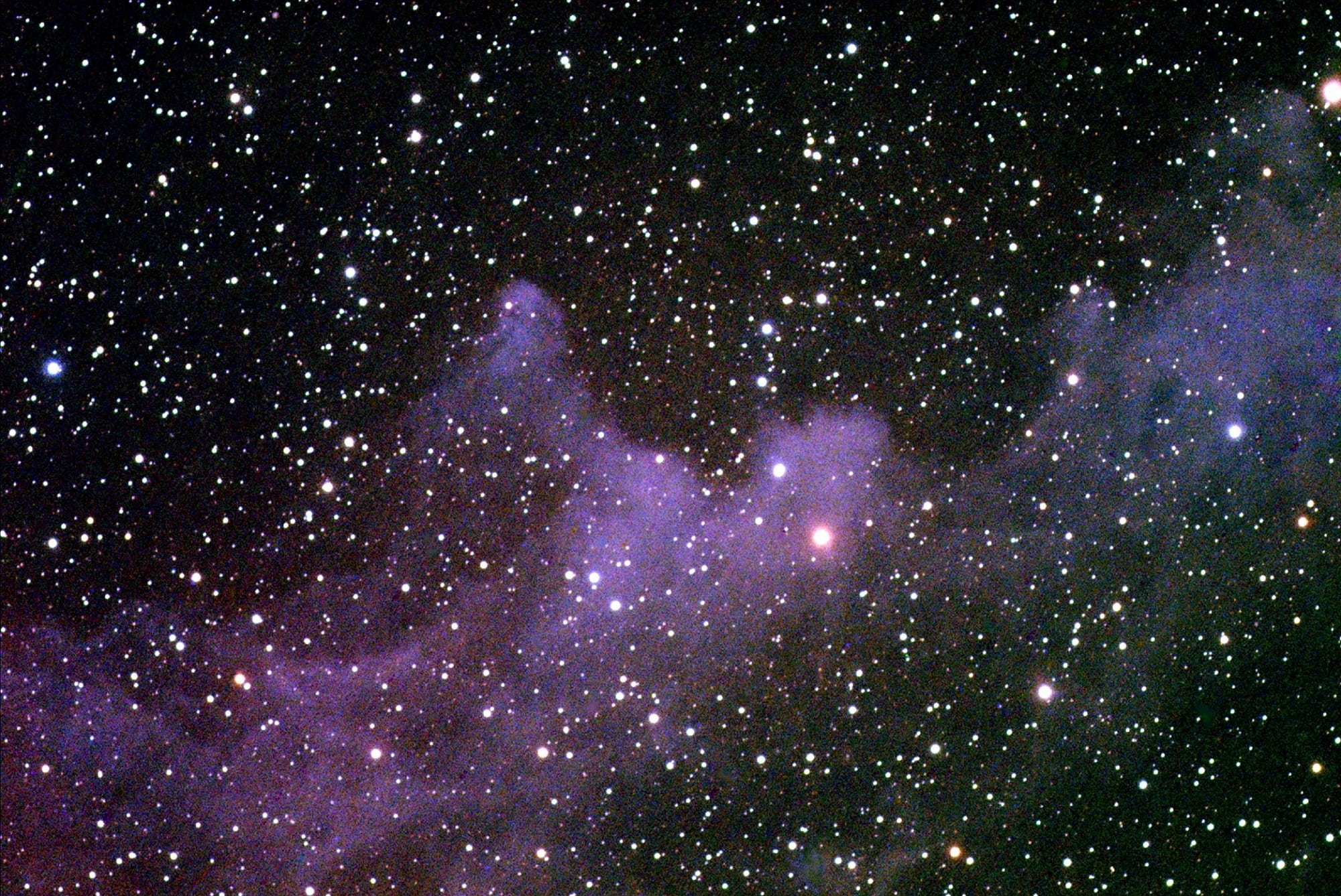 luminosity, gas, universe, stars, scenics - nature, purple, starry, horsehead nebula, galaxy, milky way, star field, night, outdoors, space and astronomy, HD Wallpaper
