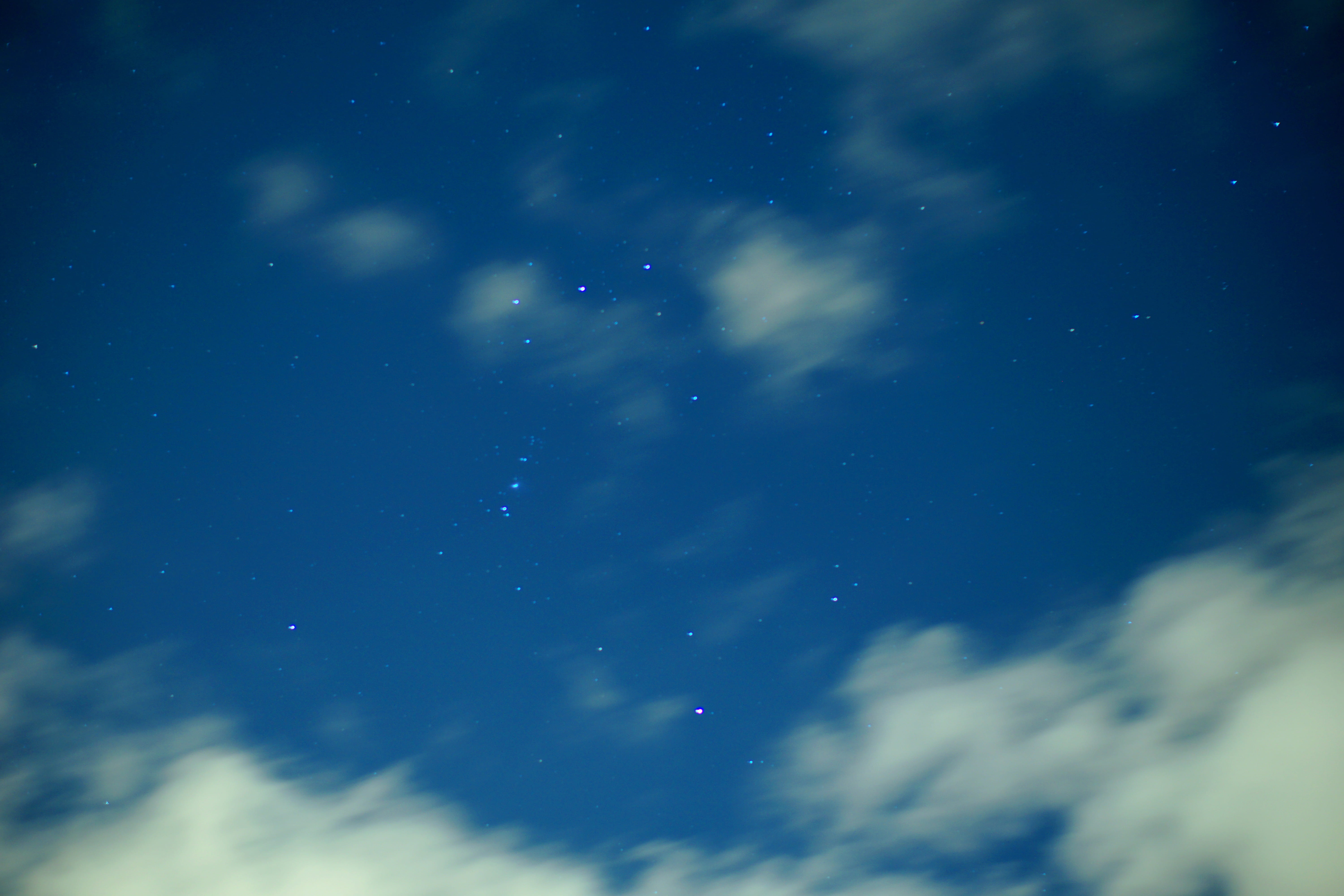 sky, infinity, clouds, sphere, star, no people, tranquility, meteorology, beauty in nature, astronomy, tranquil scene, starry night, 5K, cloud, space, HD Wallpaper