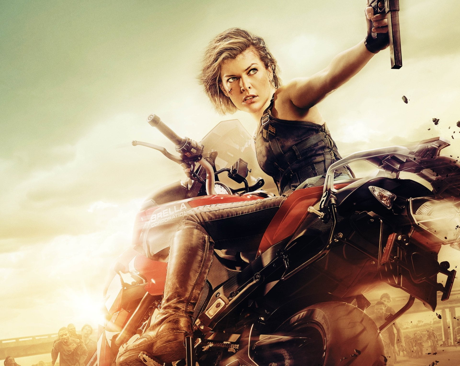 lifestyles, leisure activity, one person, real people, beautiful woman, Resident Evil, portrait, hairstyle, front view, nature, Resident Evil: The Final Chapter, HD Wallpaper
