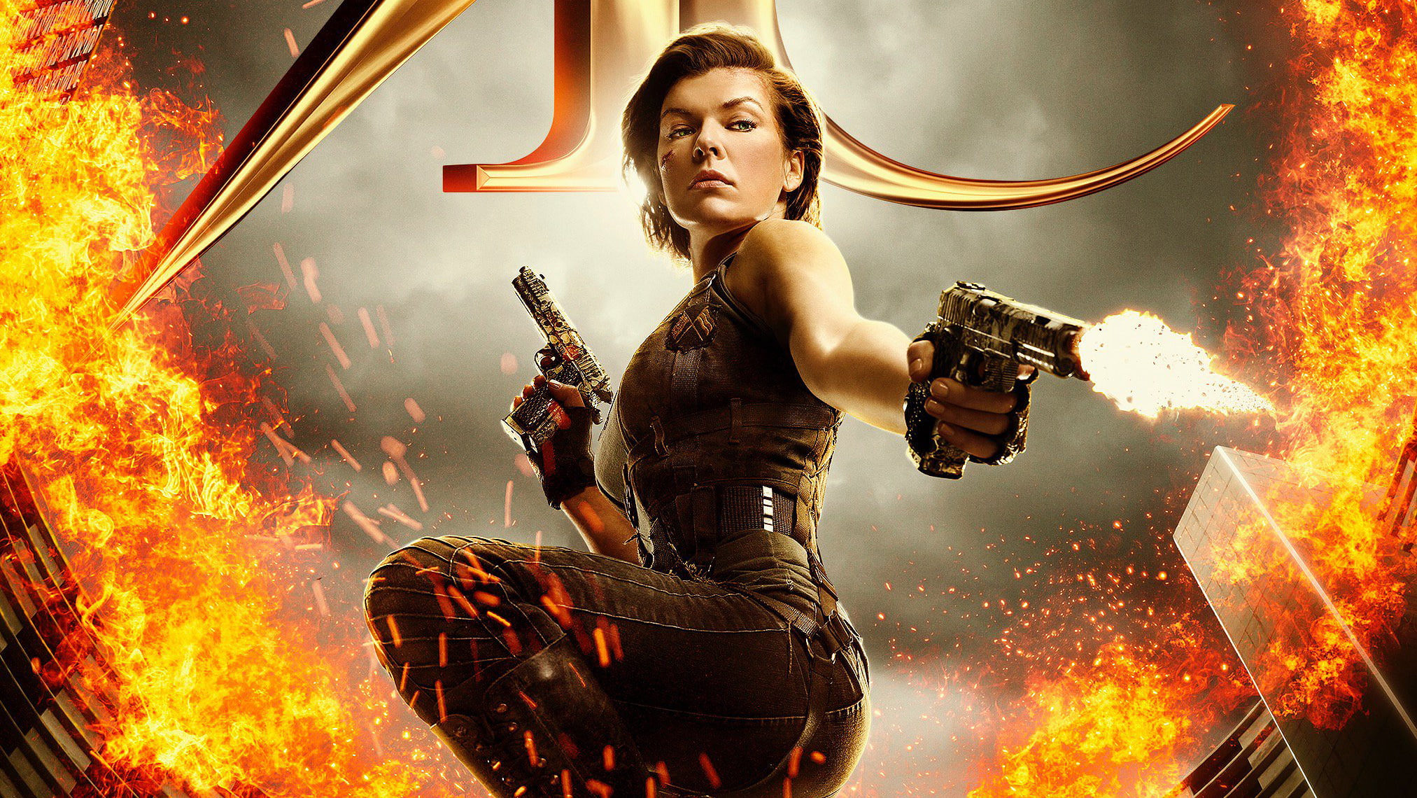 djokovic, Resident Evil: The Final Chapter, Milla Jovovich, Alice, meia, 1080P, Resident Evil, HD Wallpaper