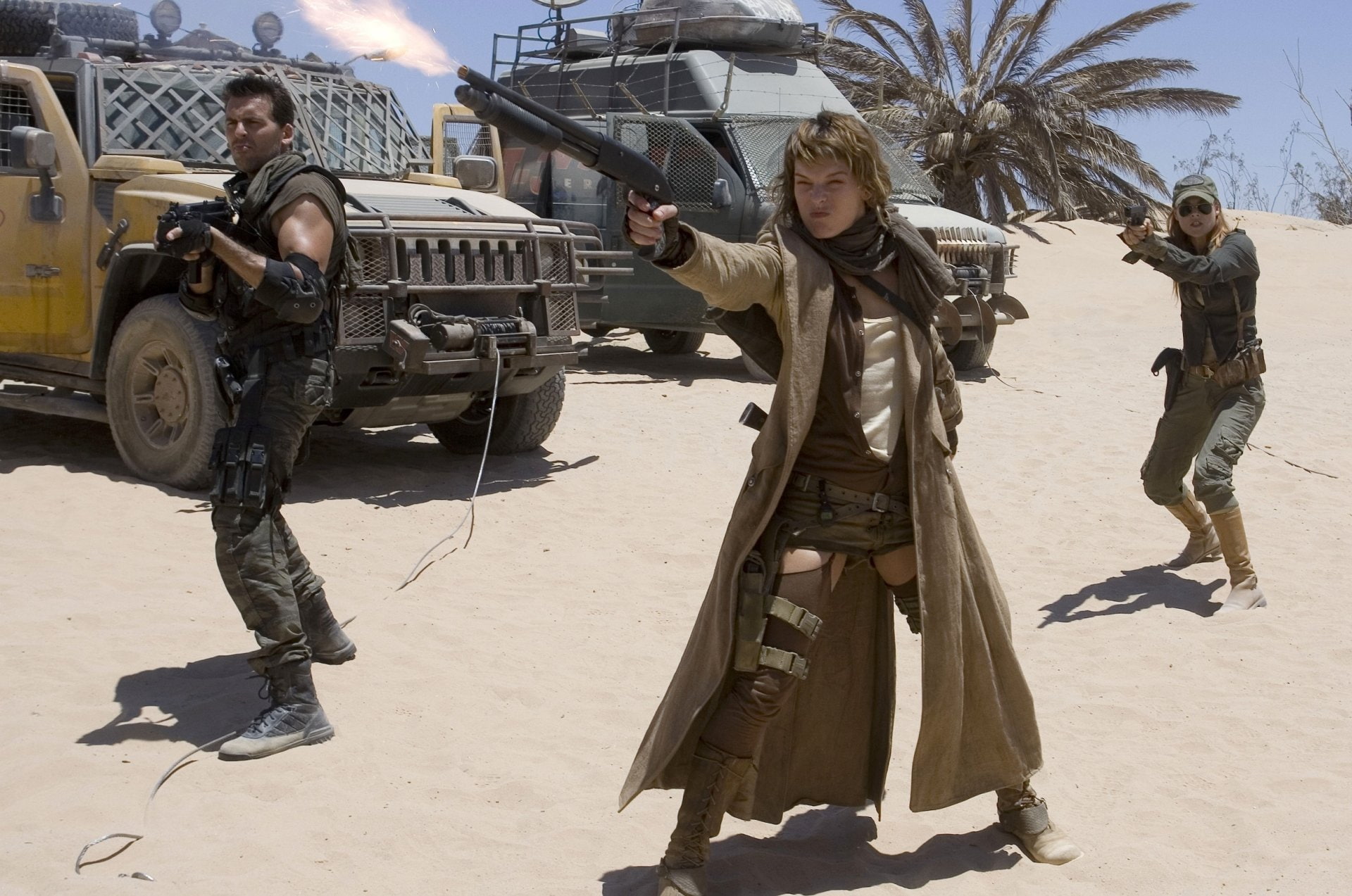 Resident Evil, Milla Jovovich, Oded Fehr, Resident Evil: Extinction, Carlos Oliveira, Alice (Resident Evil), 1080P, HD Wallpaper
