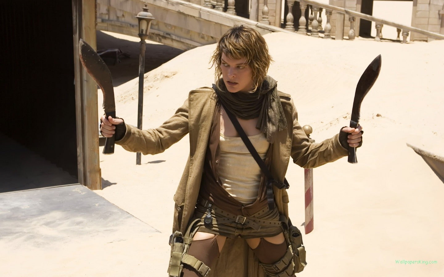 art, Milla Jovovich, resident, milla, jovovich, evil, games, Resident Evil, video, x, hd, extinction, 720P, HD Wallpaper