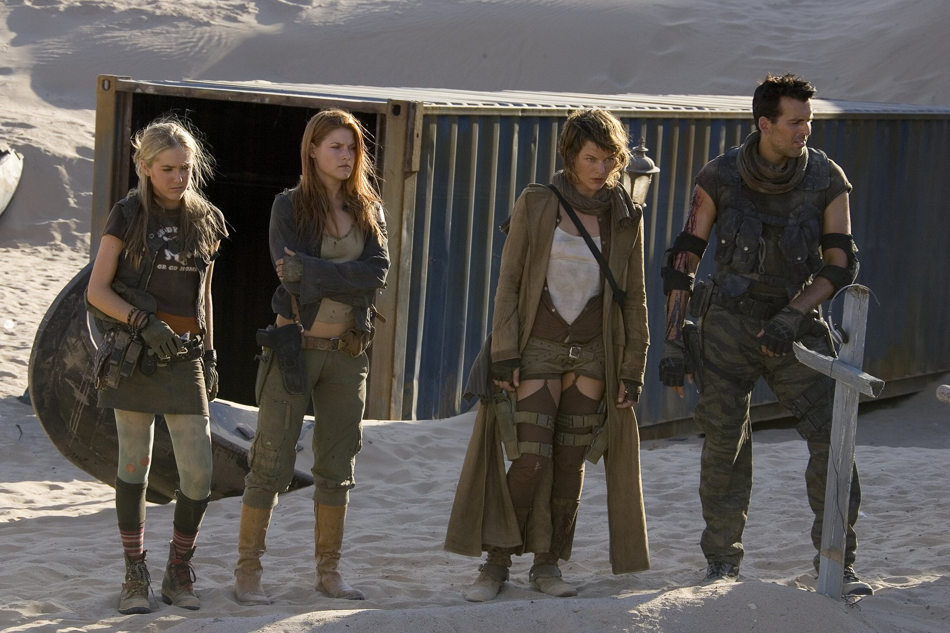 Spencer Locke, Resident Evil, Resident Evil: Extinction, 1080P, Oded Fehr, Milla Jovovich, HD Wallpaper