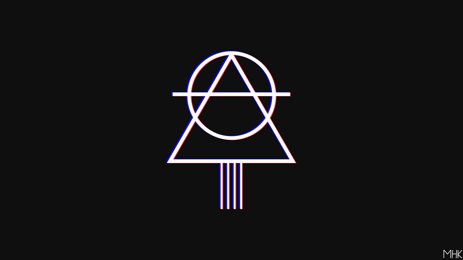 minimalism, night, copy space, studio shot, illuminated, communication, star shape, simple, black background, shape, technology, sign, 1080P, geometric shape, HD Wallpaper
