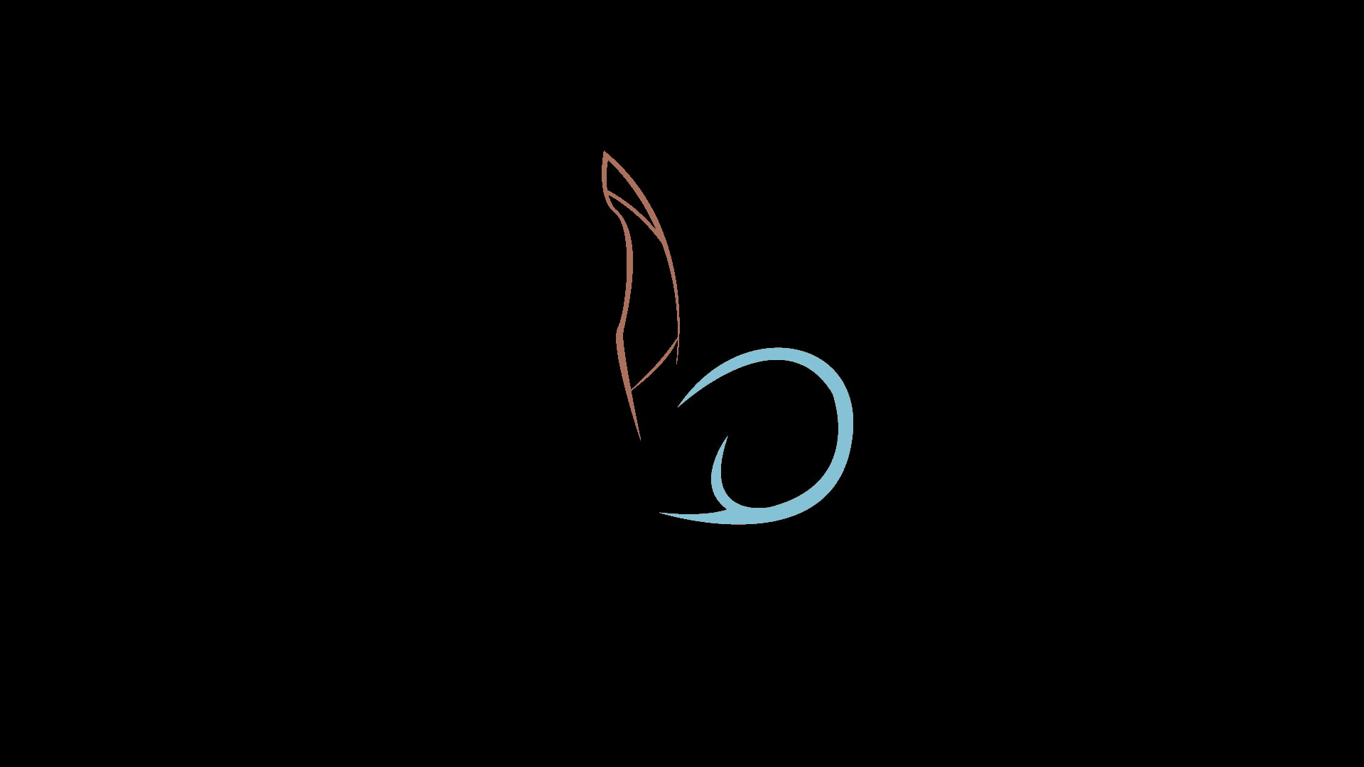 blue, lighting equipment, 1080P, cut out, close-up, copy space, illustration, nature, graphic, black background, Pokémon, studio shot, light - natural phenomenon, HD Wallpaper