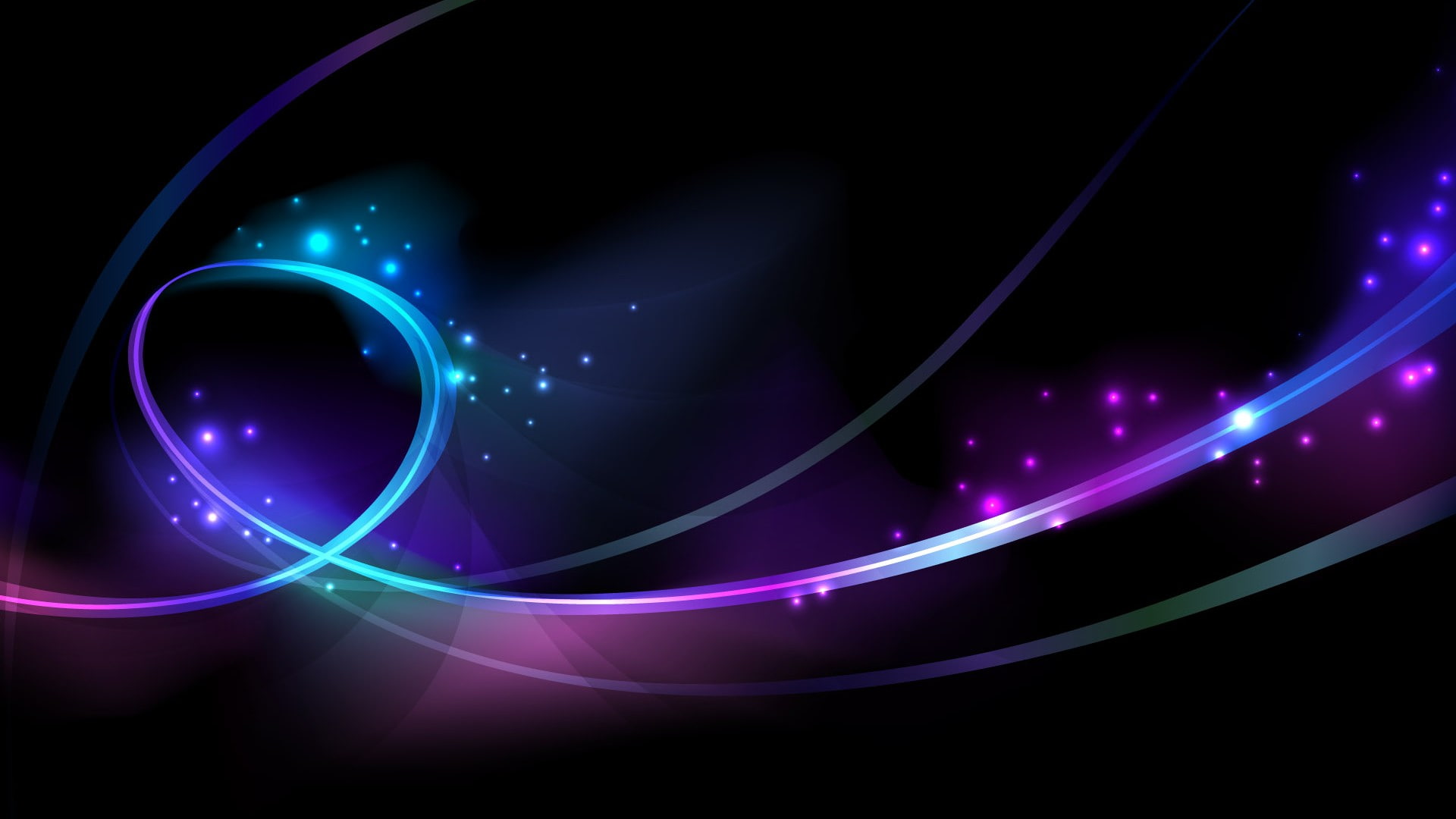 black background, 1080P, dark, glowing, motion, no people, pattern, curve, purple, illuminated, long exposure, neon, light painting, multi colored, studio shot, HD Wallpaper