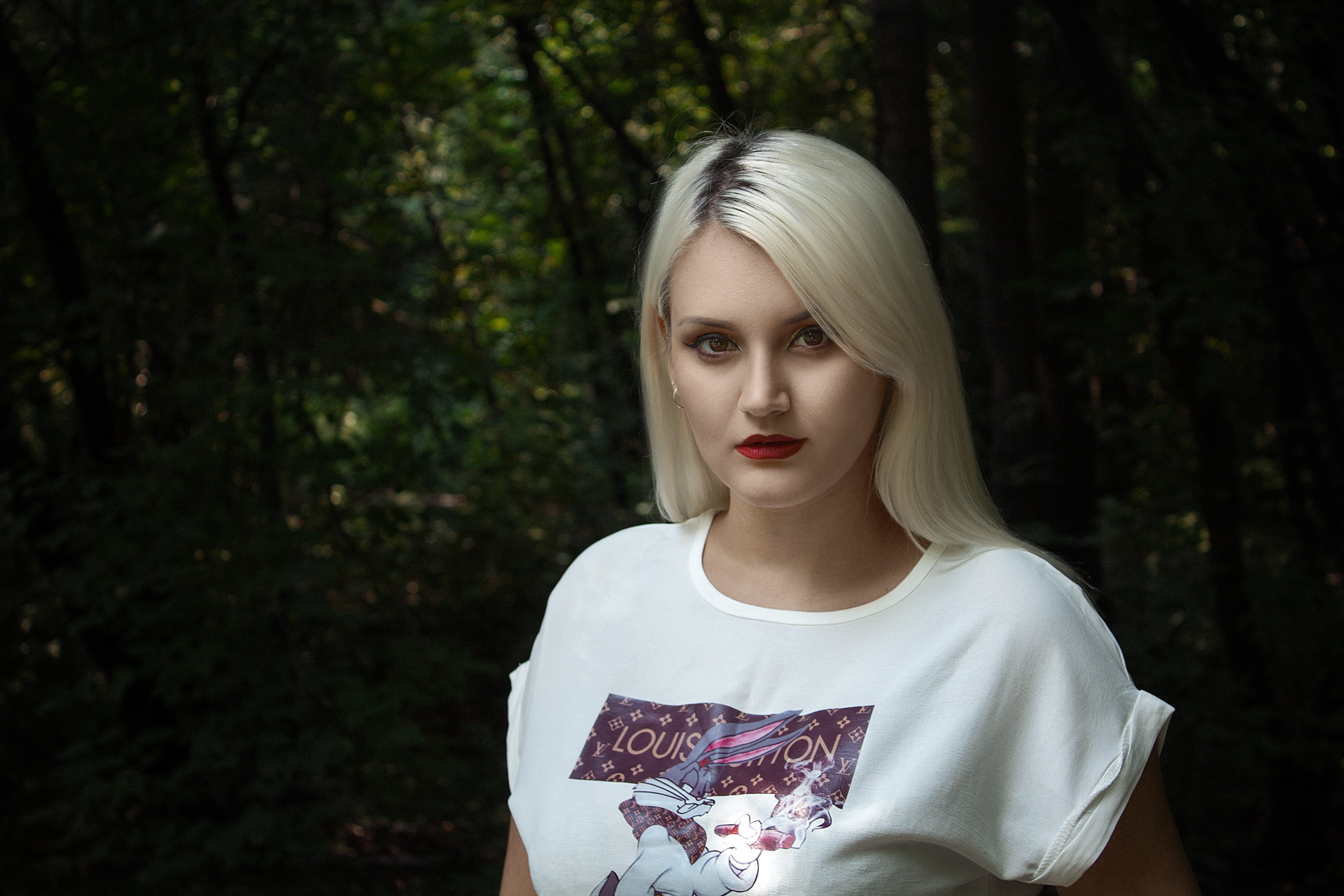 russian, girl, portrait, hairstyle, model, leisure activity, dyed hair, 5K, photoshoot, person, fashion, beautiful woman, tattoo, chocolate lipstick, style, HD Wallpaper