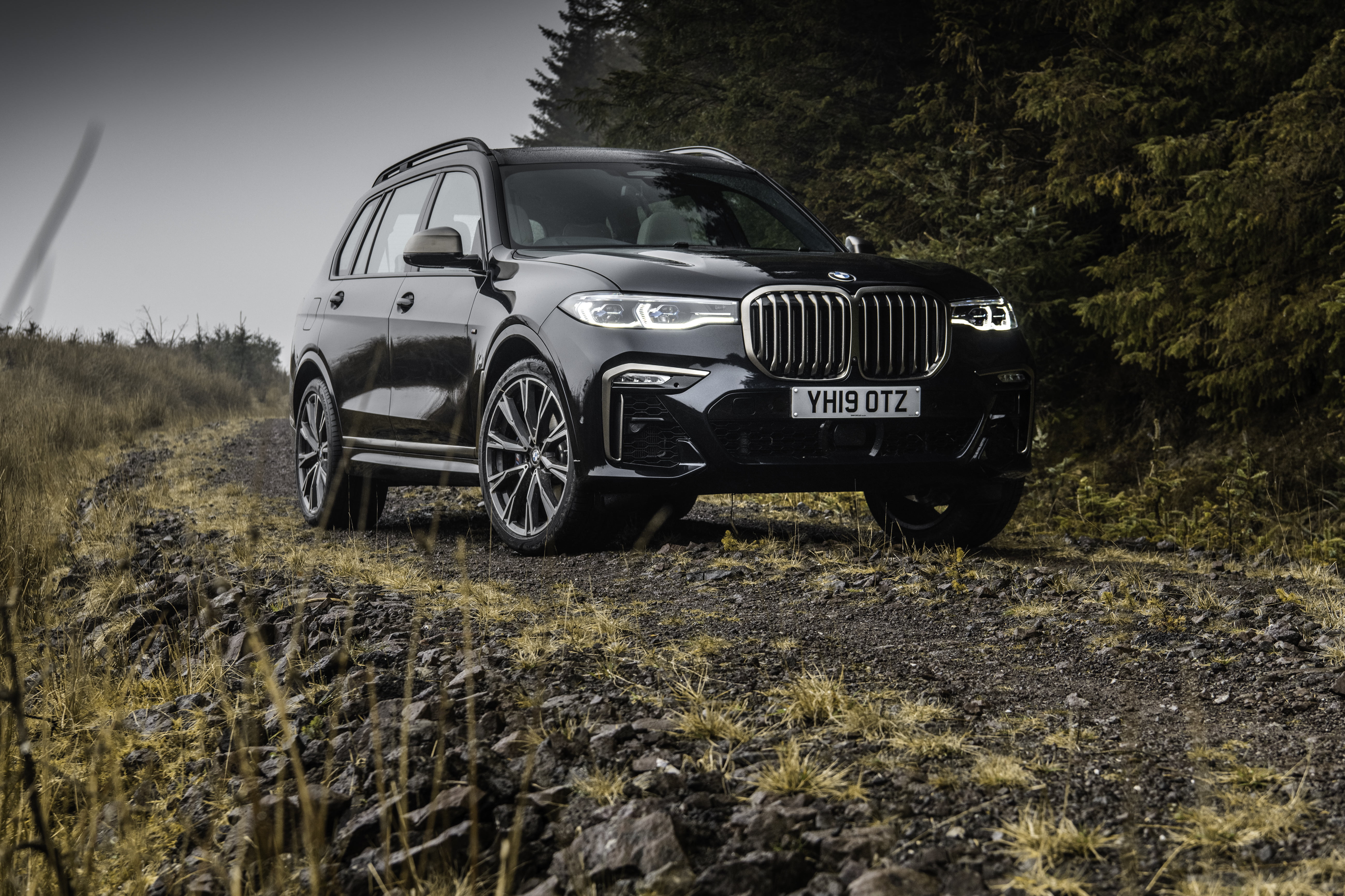 Black Car, Vehicle, Luxury Car, BMW, 5K, BMW X7, Car, SUV, HD Wallpaper