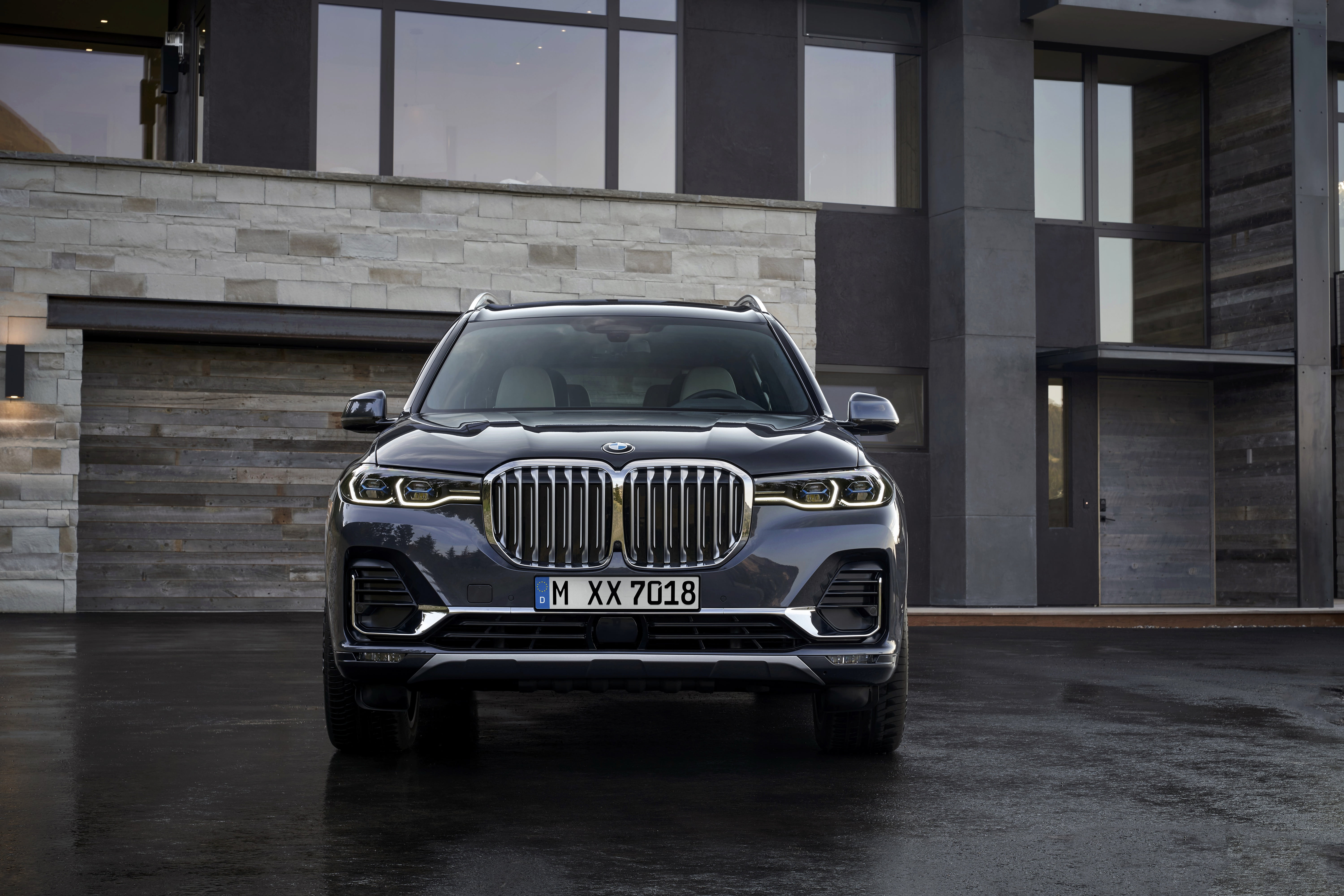 BMW, SUV, BMW X7, Vehicle, Silver Car, Car, 5K, Luxury Car, HD Wallpaper