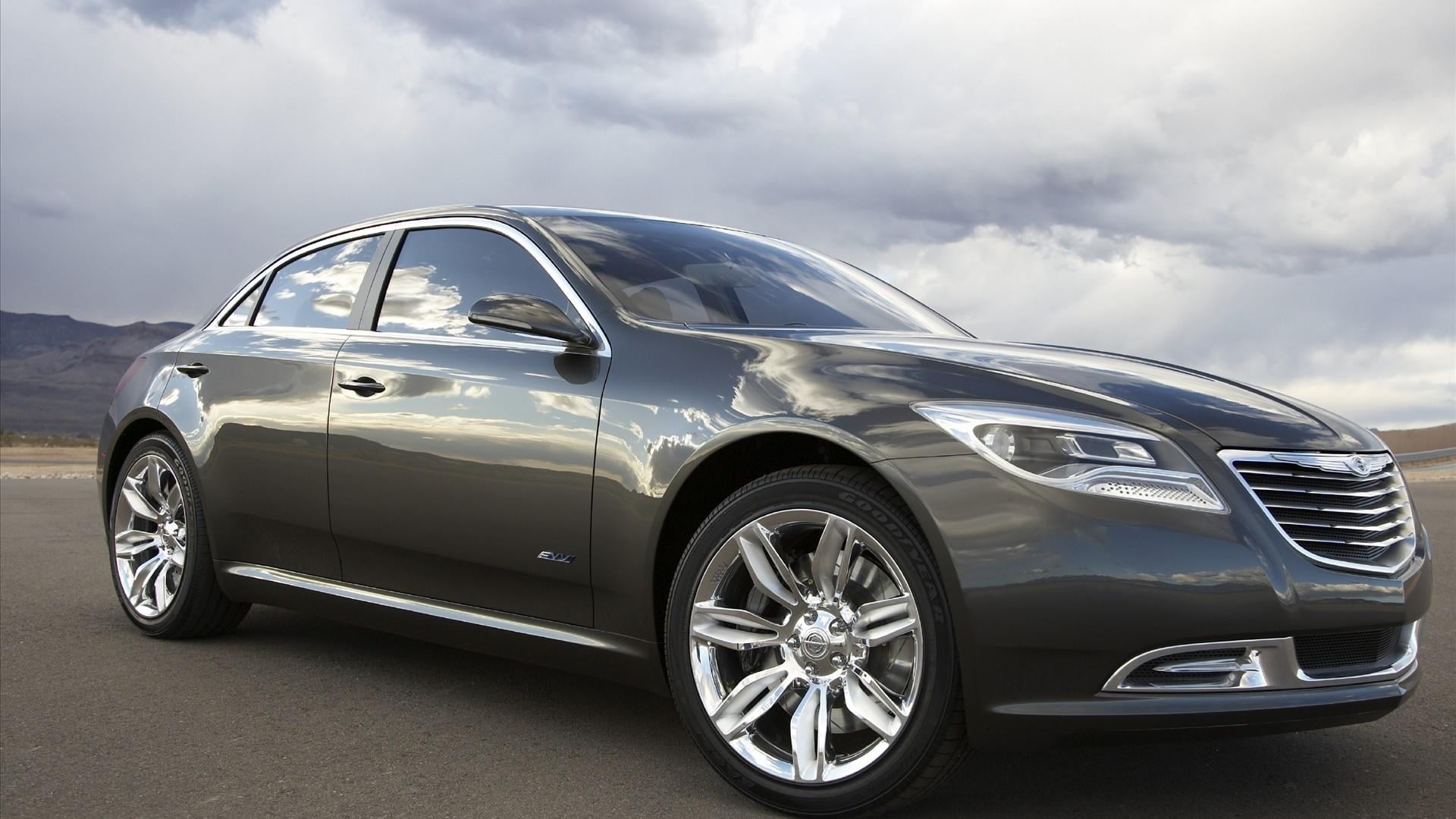 motor vehicle, luxury, silver - metal, mode of transportation, tire, car, land vehicle, transportation, nature, metal, wheel, chrysler 200, sedan, environmental conservation, HD Wallpaper