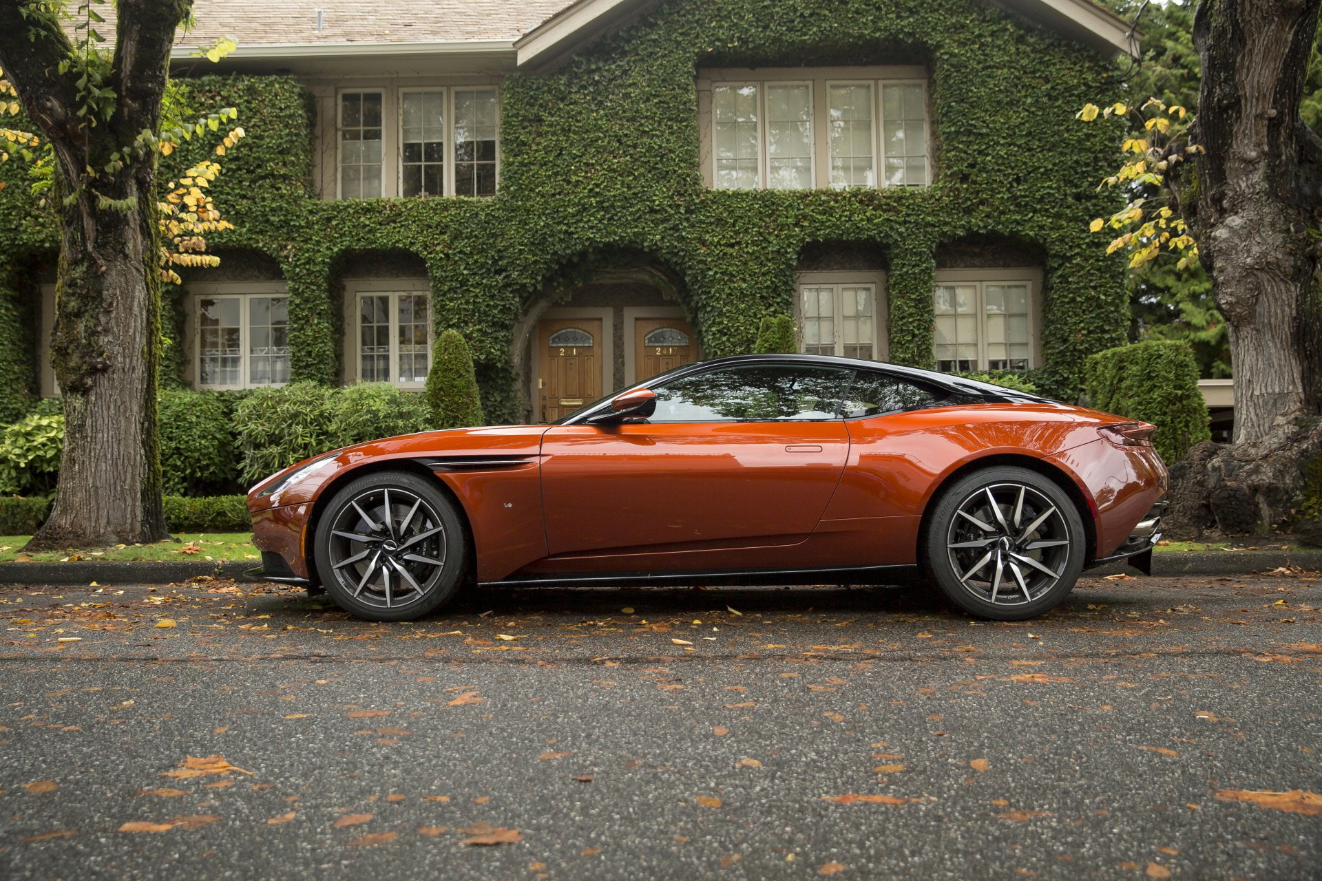 Car, Supercar, 1080P, Orange Car, Grand Tourer, Vehicle, Aston Martin DB11, Aston Martin, HD Wallpaper