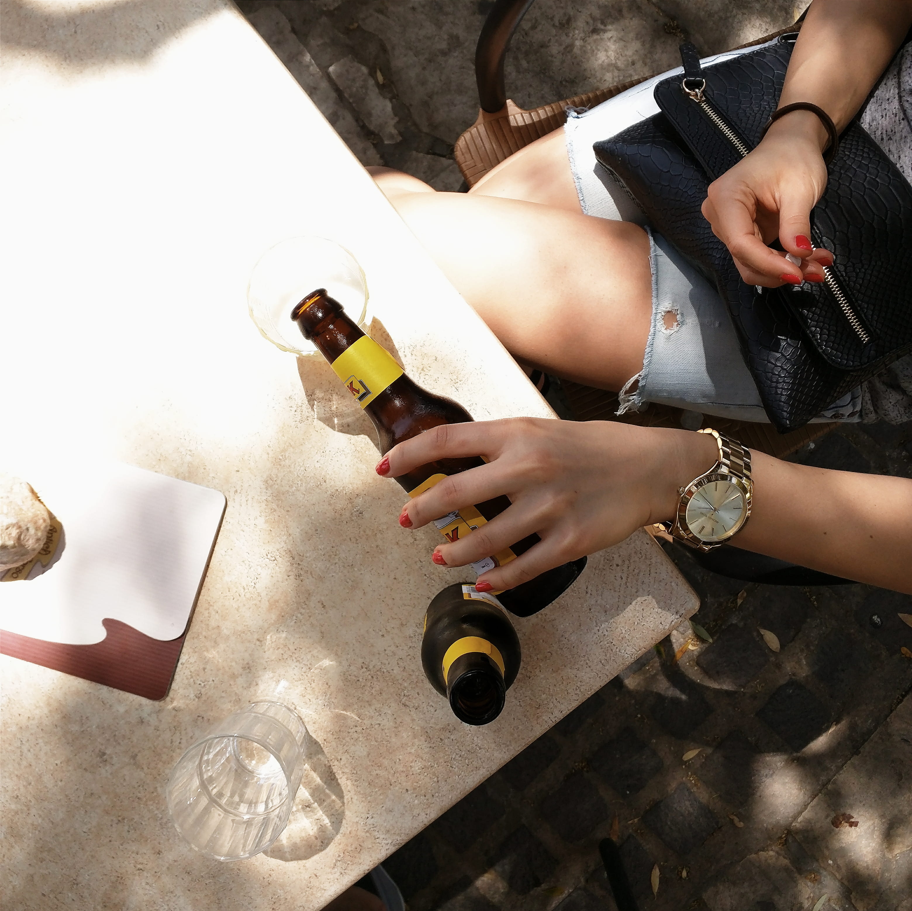 beers, summer, one person, alcohol Abuse, beer Bottle, people, women, indoors, drinking, food and drink, wine, beer, adults only, midsection, hands, glass, HD Wallpaper