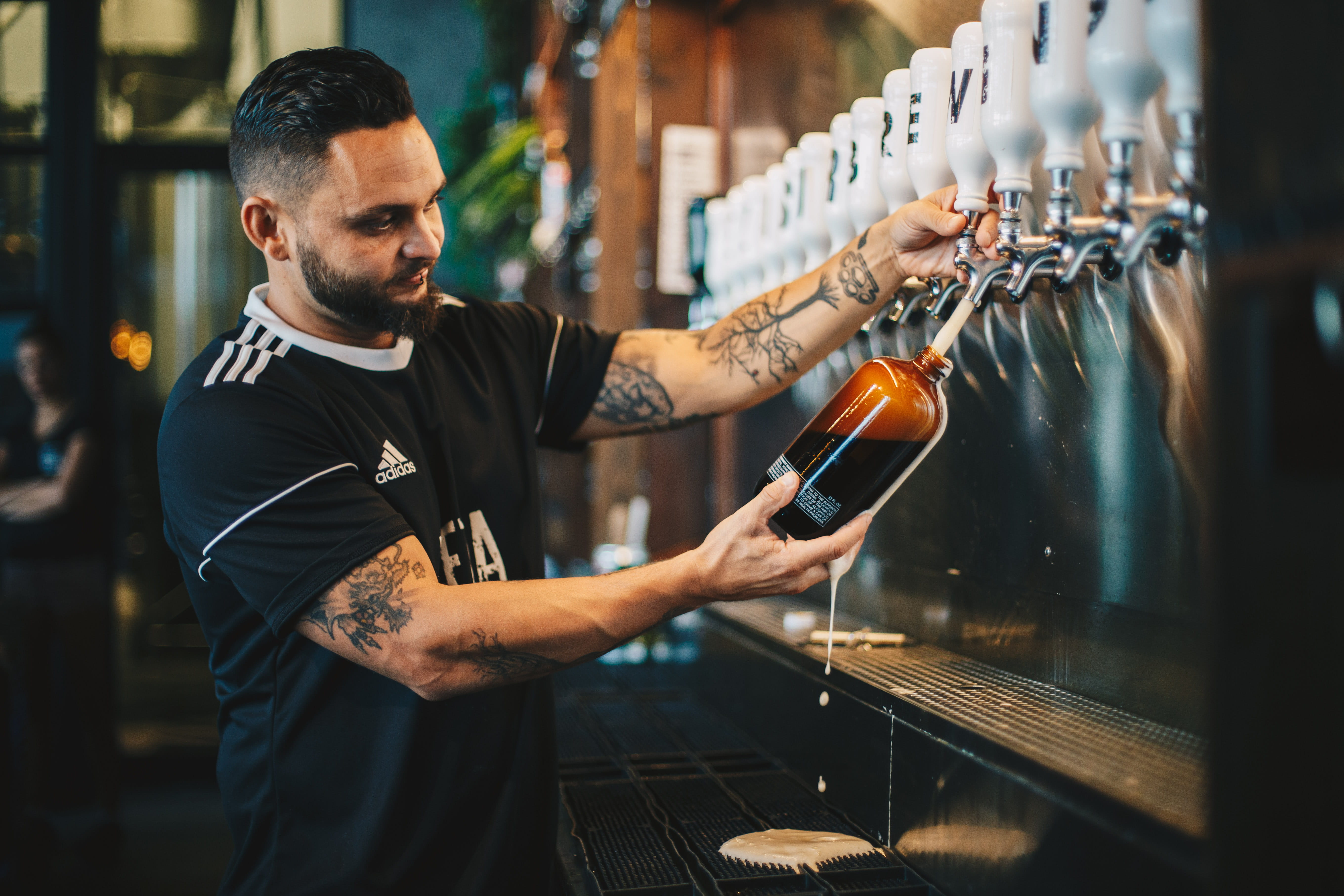 small Business, style, occupation, adults Only, real People, alcohol, muscular Build, brown, equipment, male, winery, men, booze, young Men, taps, people, HD Wallpaper