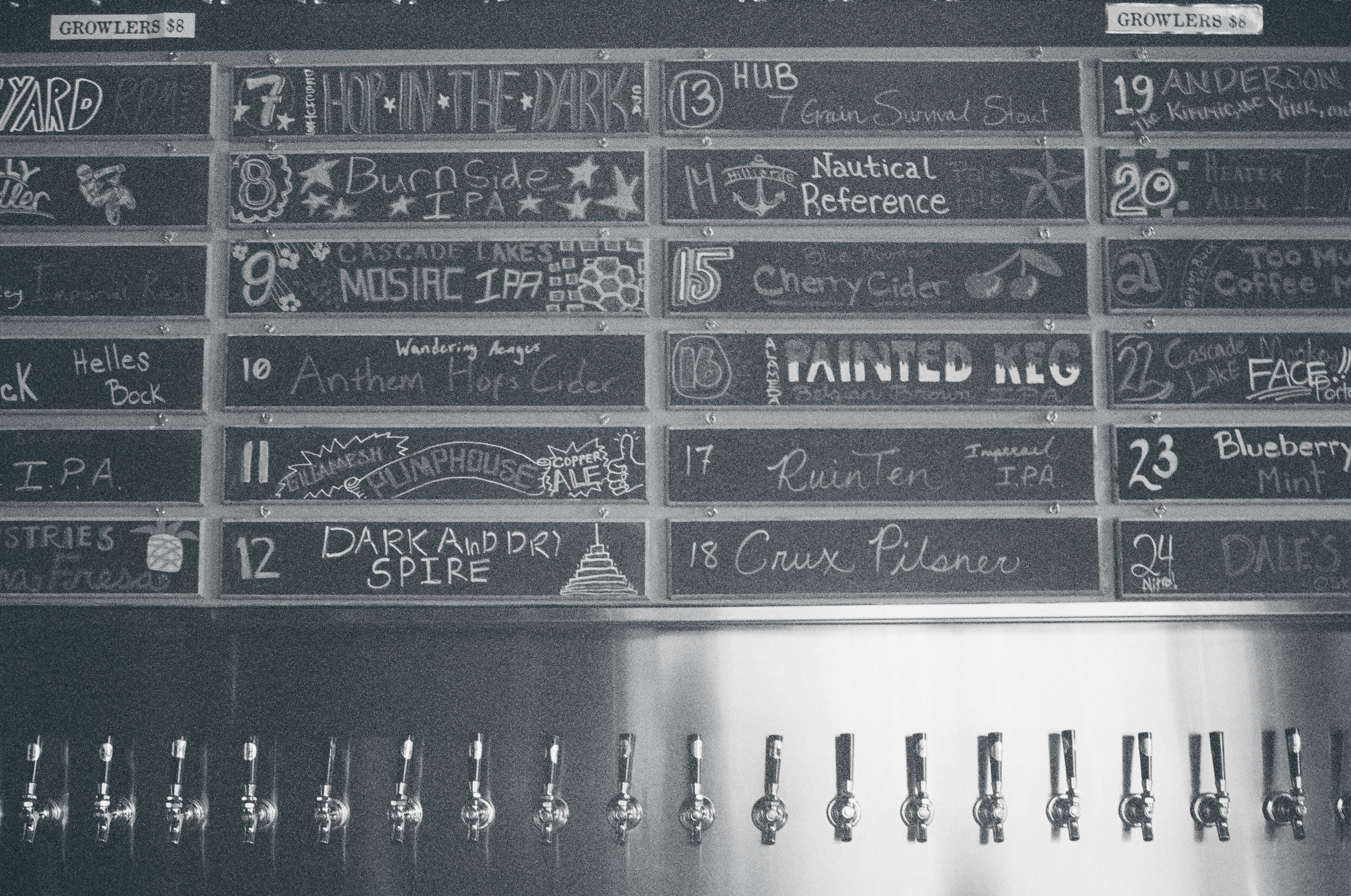 choice, western script, communication, variation, arrangement, pattern, in a row, large group of objects, craft, alcohol, bar, repetition, metal, order, HD Wallpaper