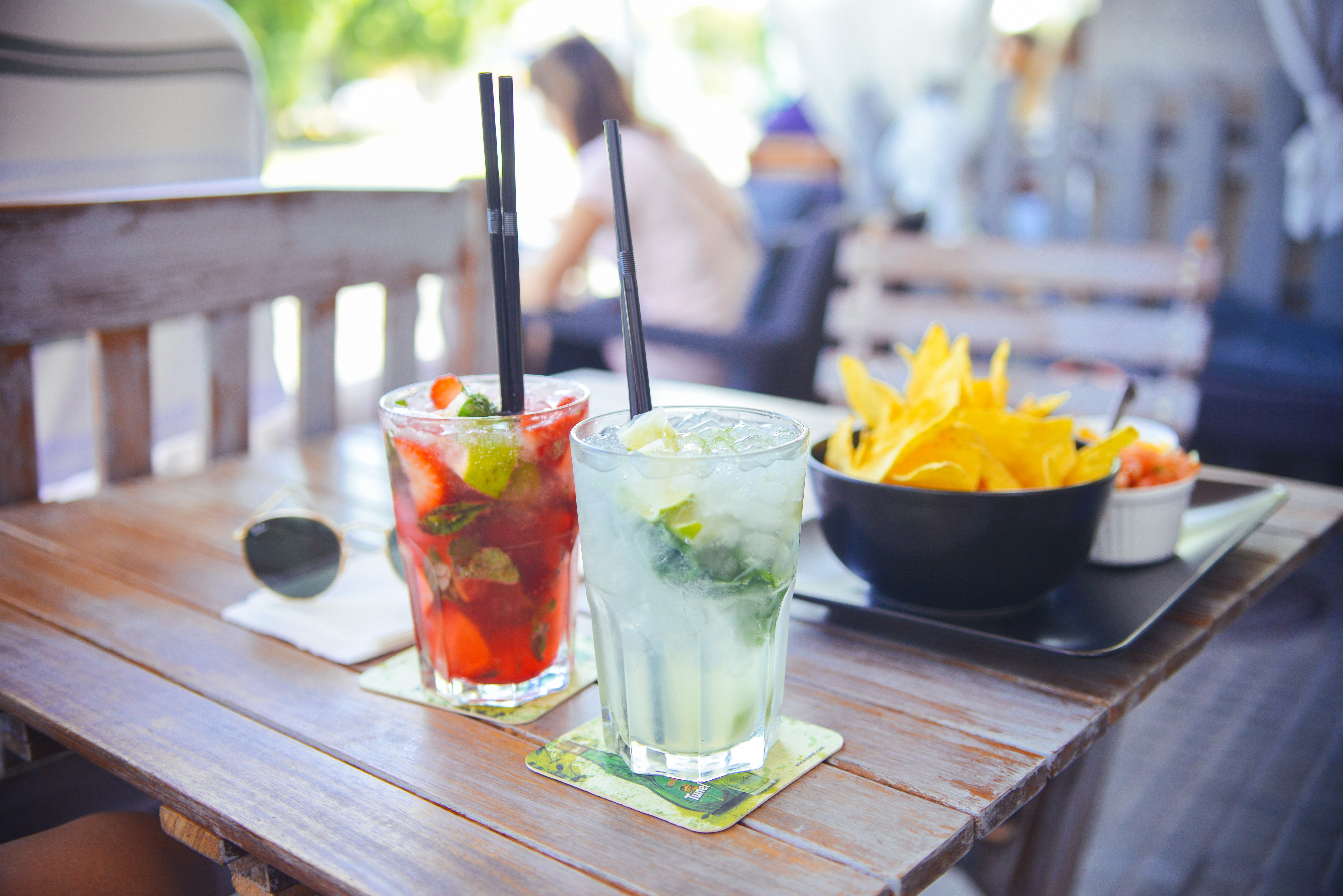 garnish, beverage, drink, drinks, spirit, freshness, outdoors, food, liquor, restaurant, close-up, healthy eating, herb, vodka, fun, party, cold temperature, HD Wallpaper