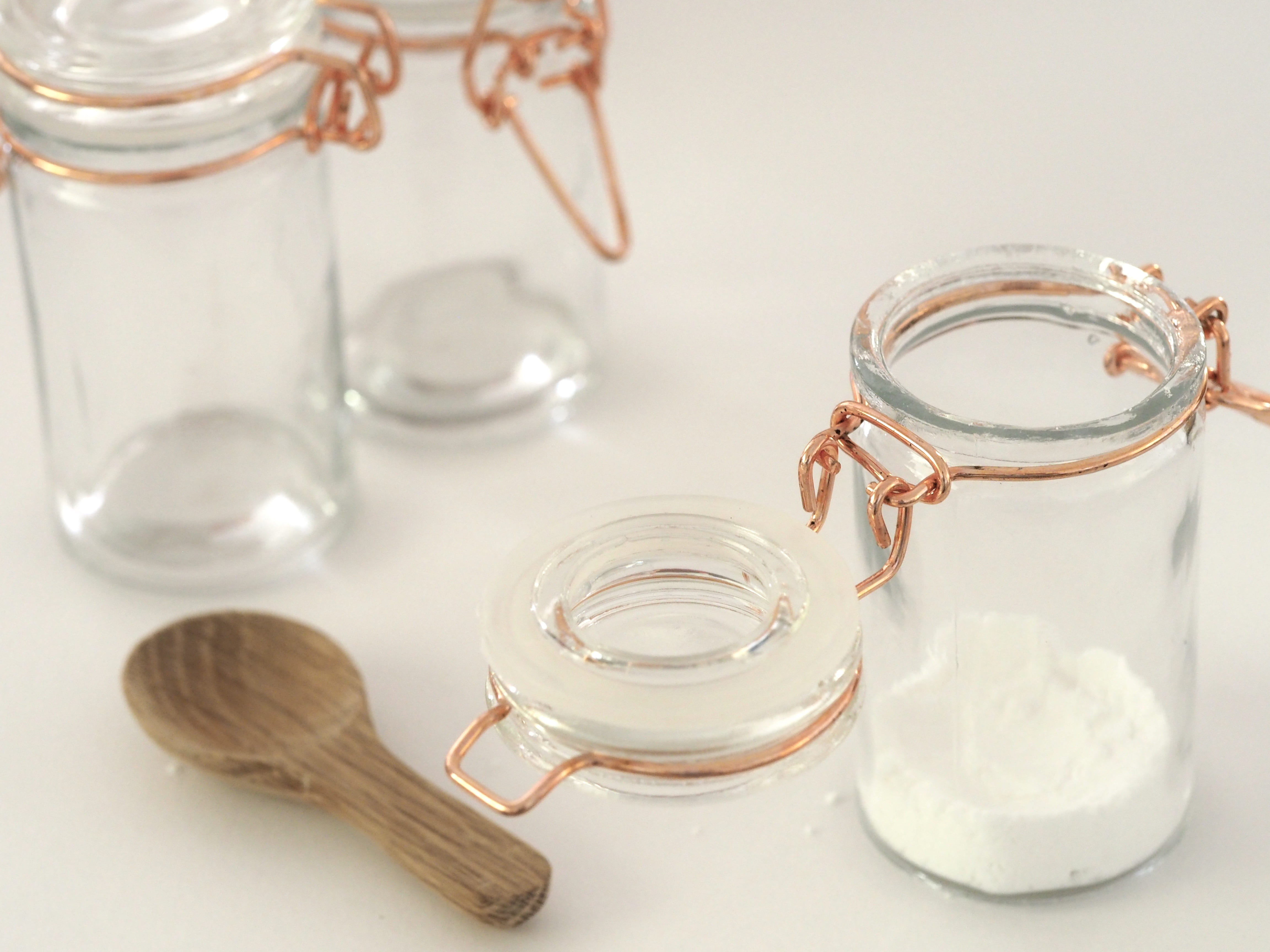selective focus, baking, recipe, sugar, white, still life, ingredients, container, 4K, storage, jar, indoors, food, studio shot, food and drink, glass, HD Wallpaper