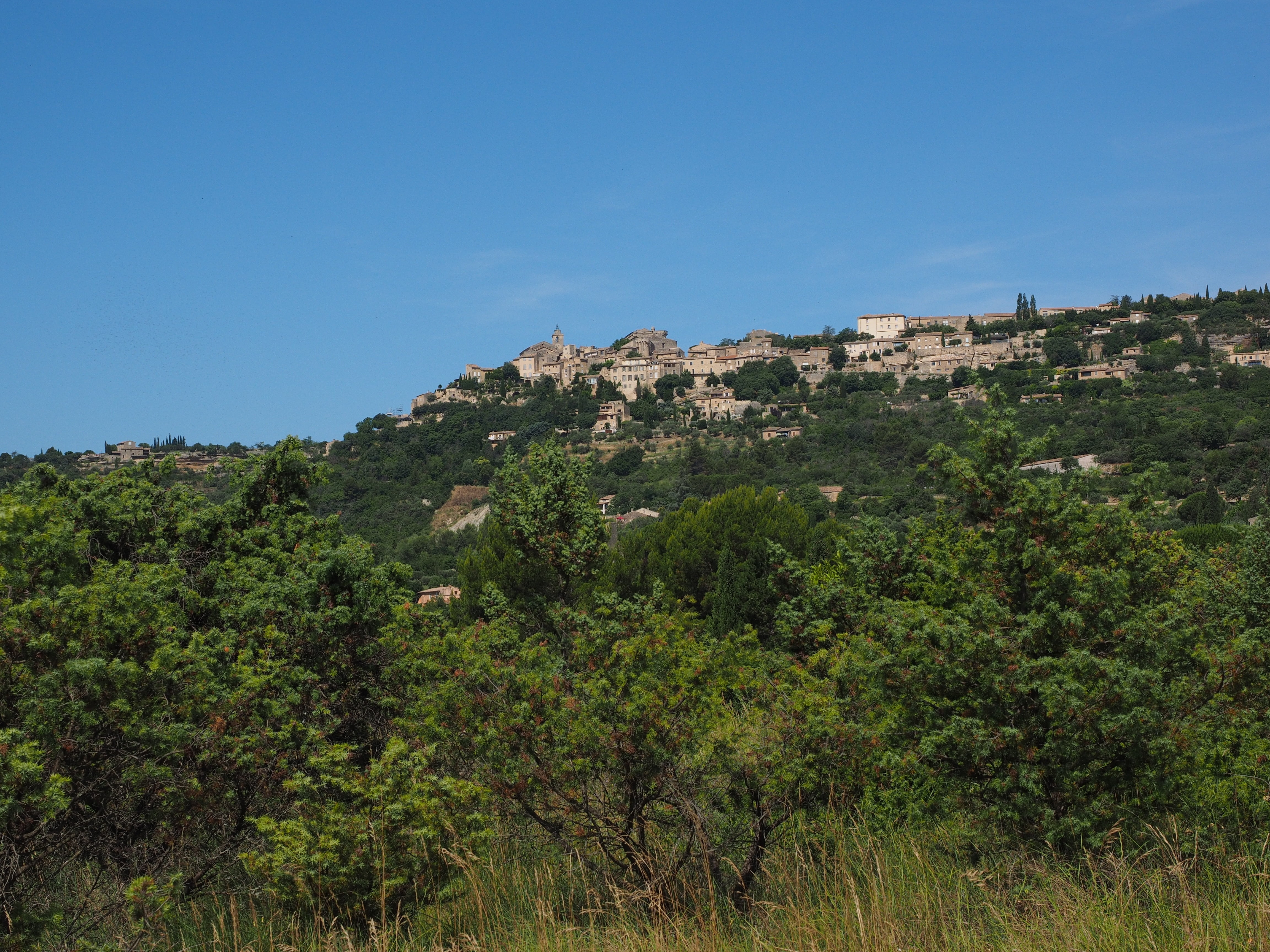 plant, luberon, mountain, plus beaux villages de france, arrondissement apt, gordes, high altitude village core, palais saint-firmin, community, 4K, city, HD Wallpaper