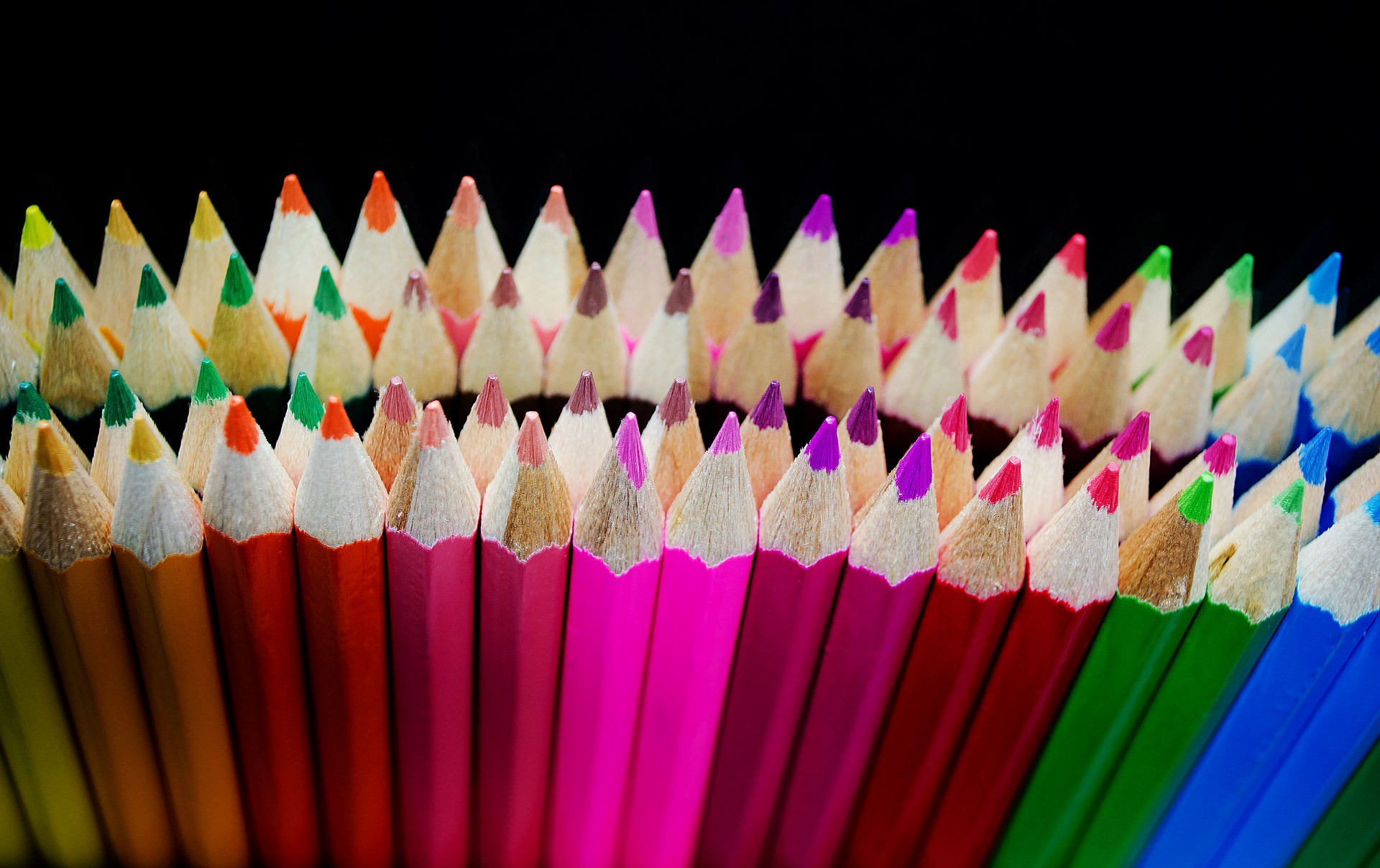 drawing, orange, color Image, indoors, art and craft equipment, paint, art and craft, colors, pencil, lot, group of Objects, wood - Material, pastel, purple, HD Wallpaper