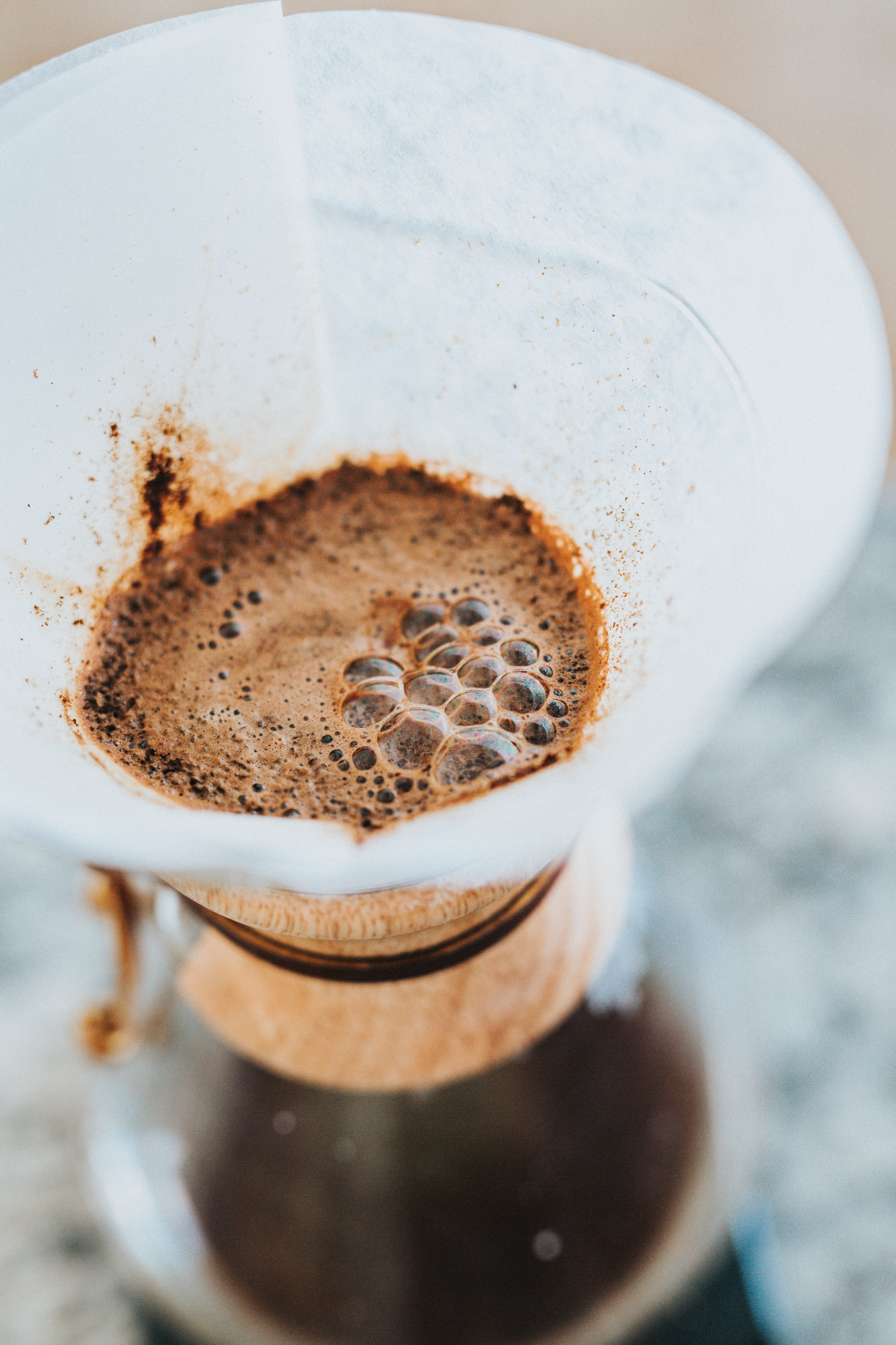 grinds, freshness, glass, filter, mug, still life, no people, drink, frothy drink, 5K, photography, untitled, bubbles, funnel, coffee, close-up, crockery, Phone HD Wallpaper