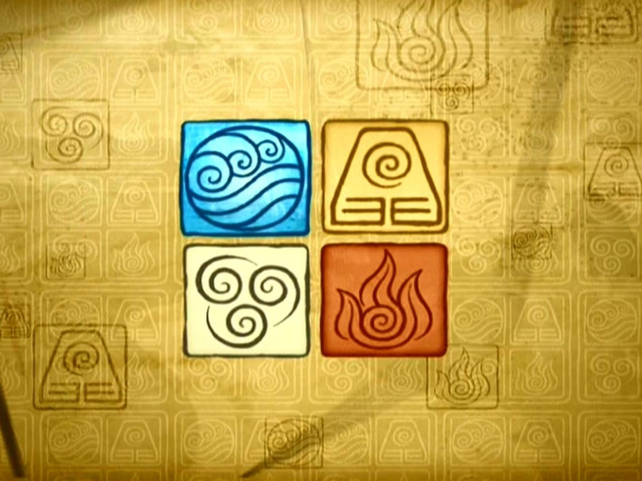 Fire, planets, water, avatar, art, hd, airbender, earth, space, wind, 720P, x, last, HD Wallpaper