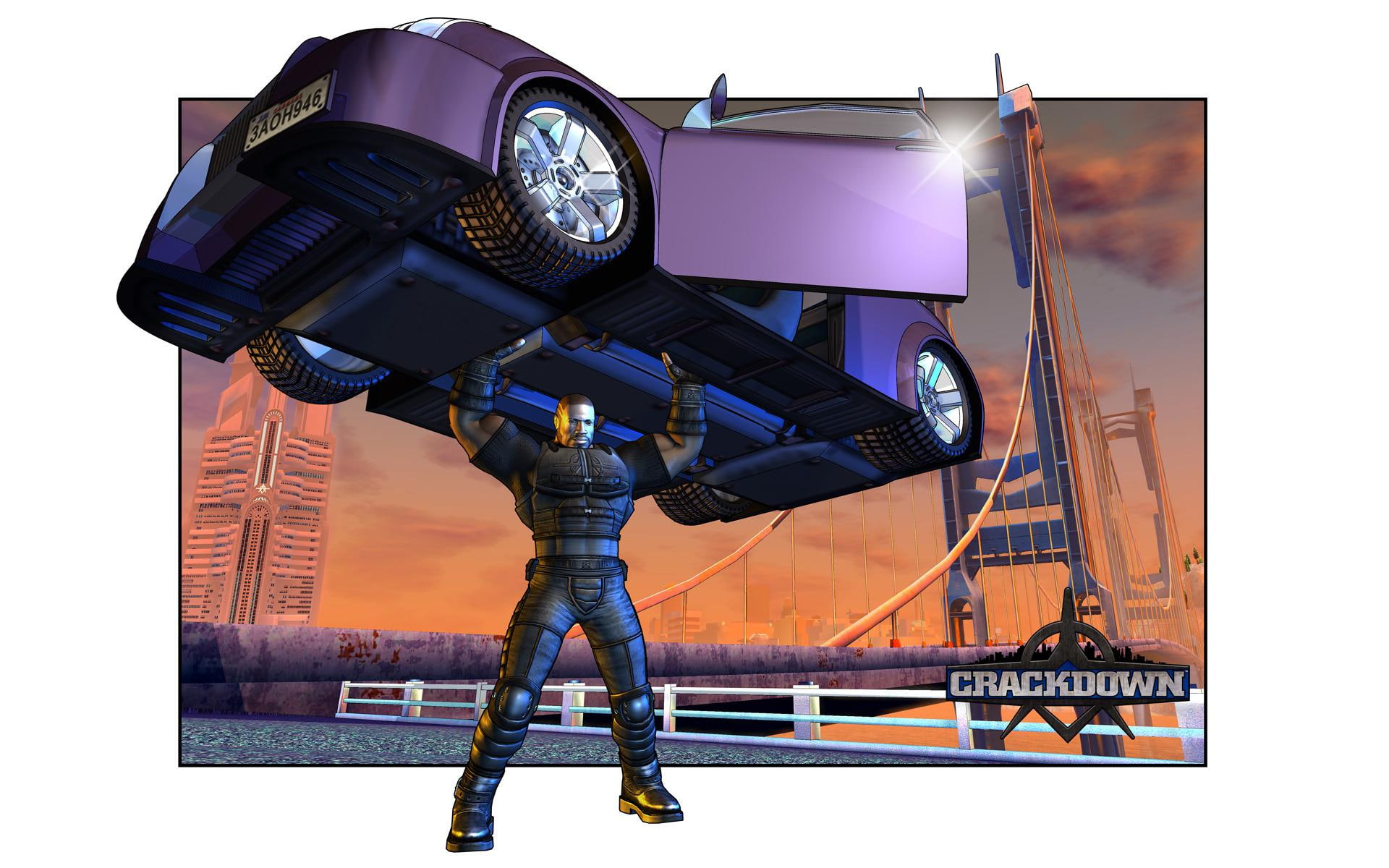 1080P, screen, 1920x1200, games, crackdown, tv, flat, HD Wallpaper