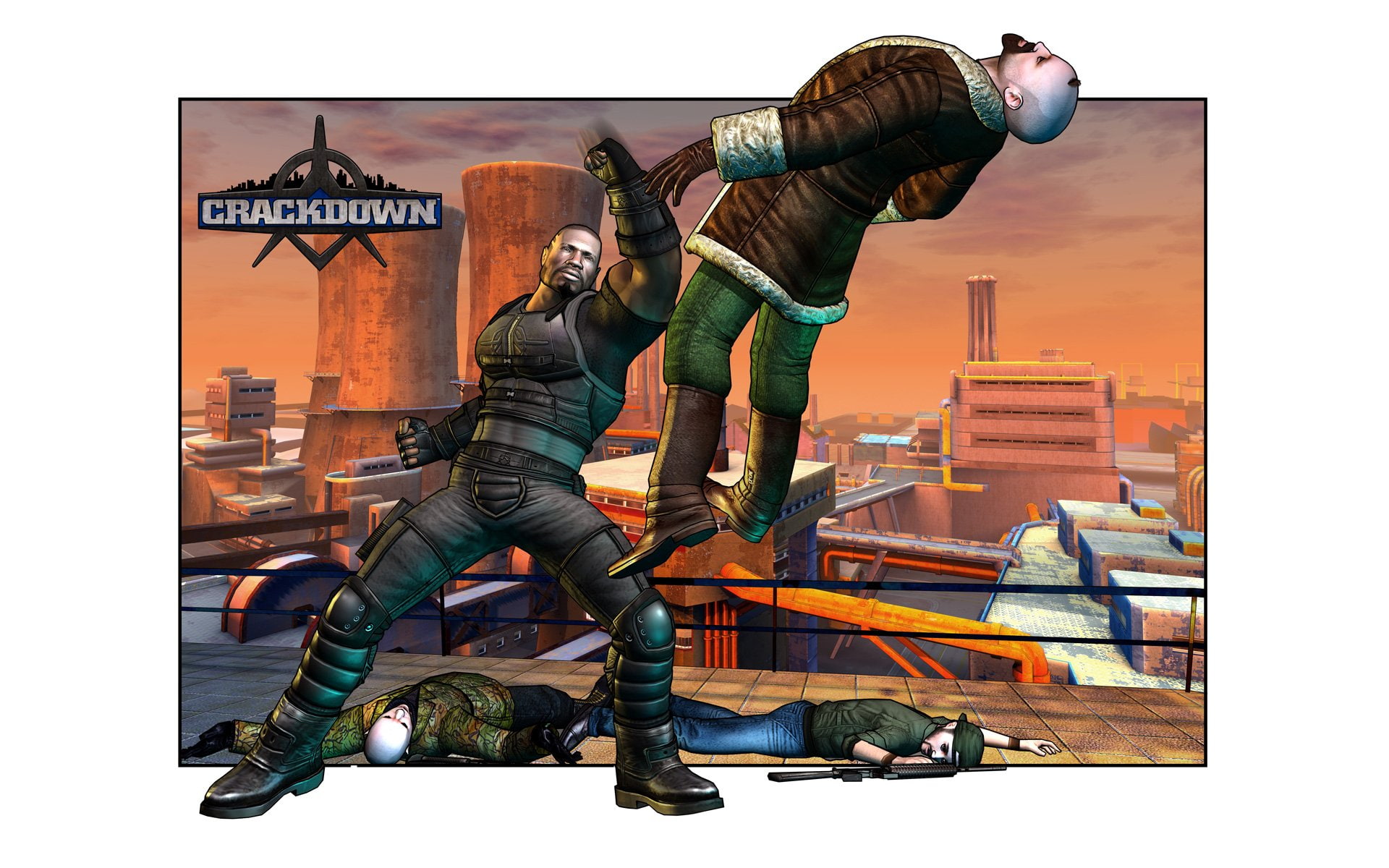 crackdown, sci fi, action, shooter, 1080P, adventure, warrior, HD Wallpaper