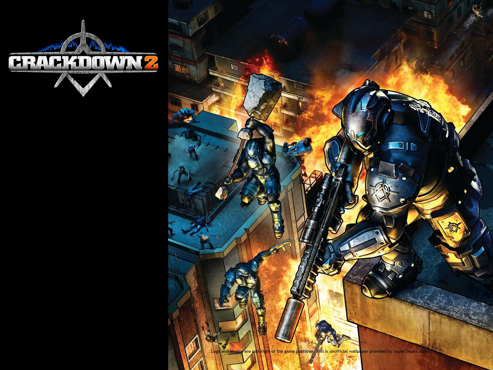 adventure, shooter, sci fi, action, crackdown, warrior, 720P, HD Wallpaper