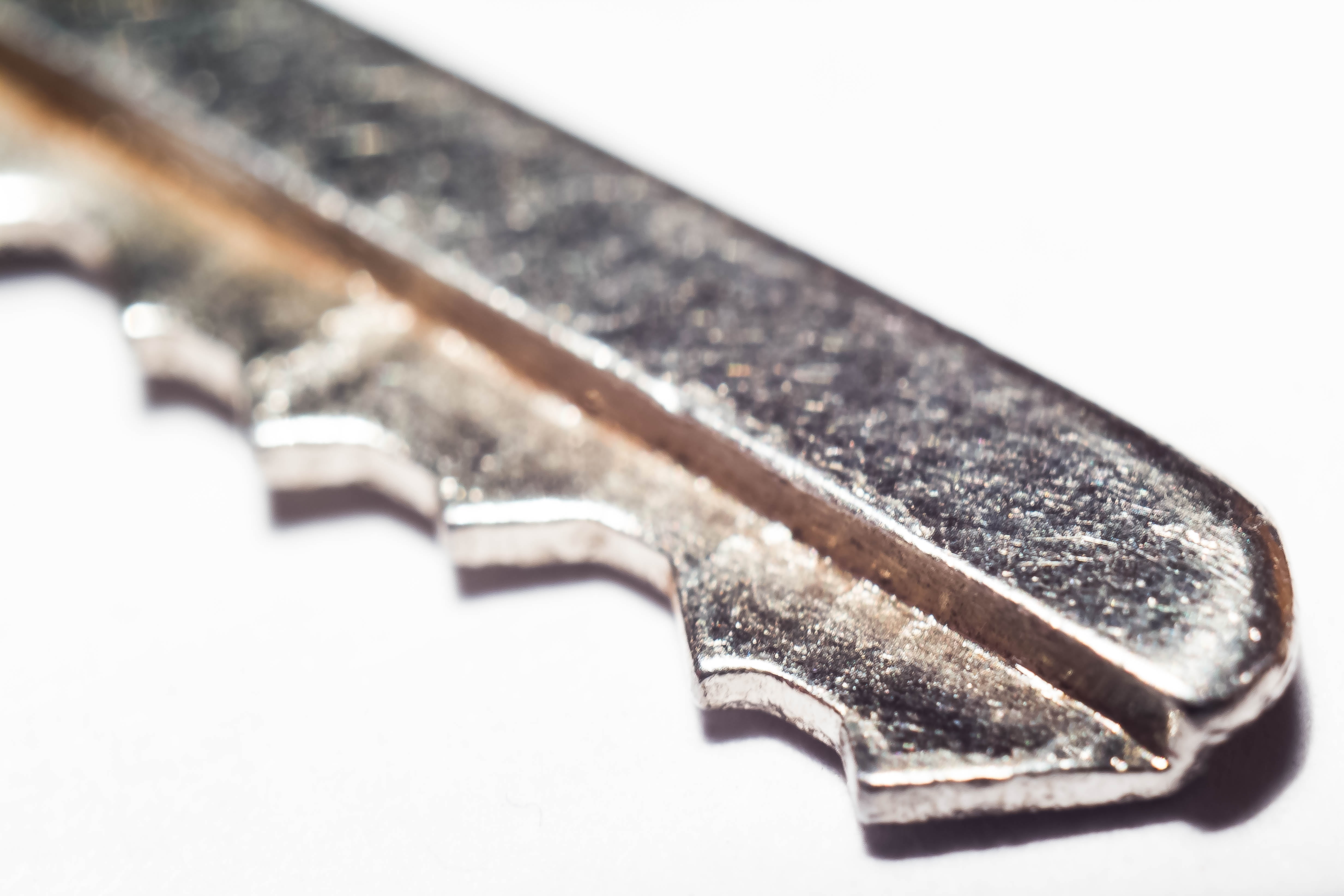 cut out, extreme close-up, old key, close-up, white background, key to the castle, shadow, work tool, silver - metal, roughness, old, chrome, self improvement, HD Wallpaper