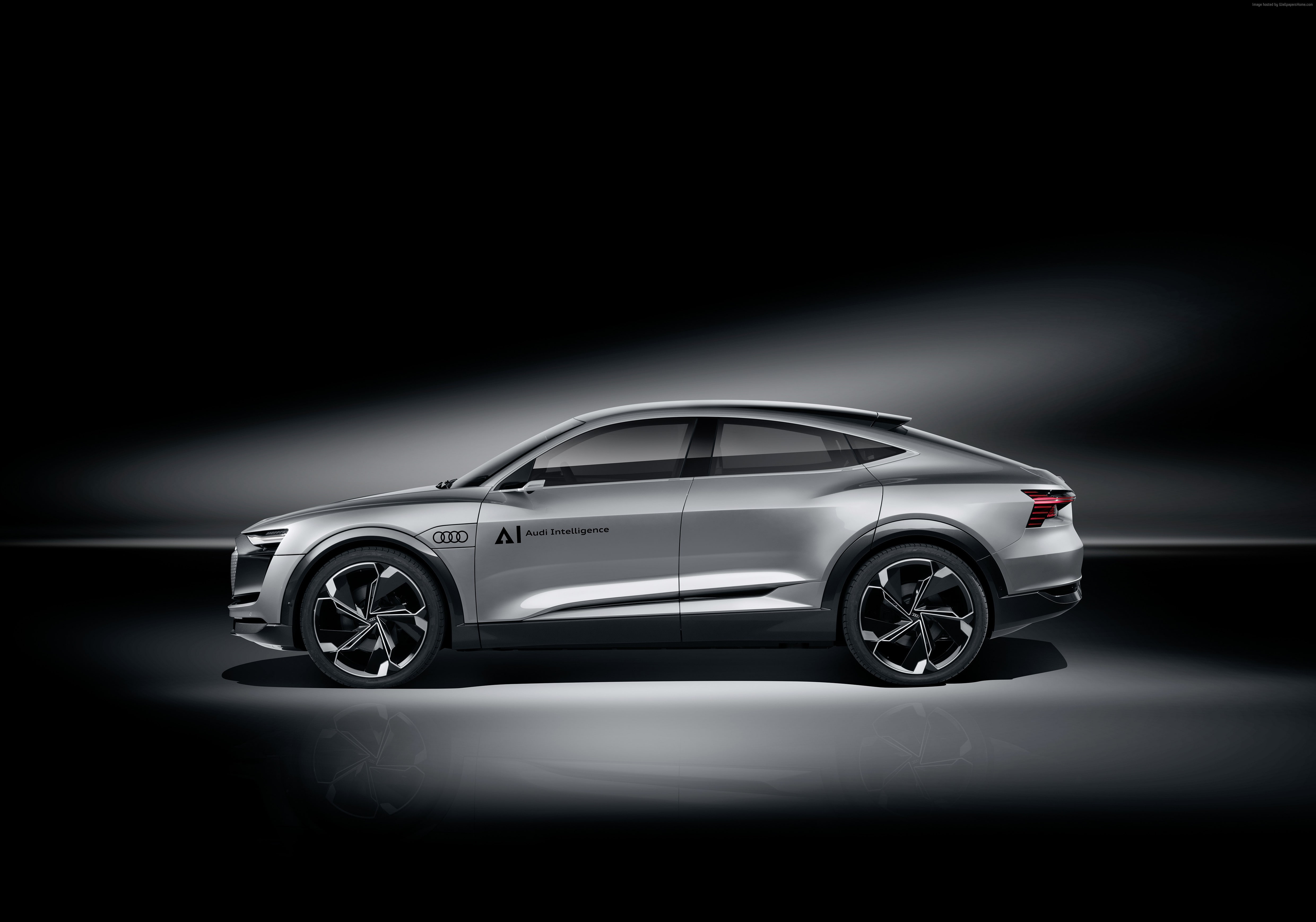 4K, wealth, indoors, motor vehicle, speed, motion, electric car, clean, black color, luxury, copy space, shiny, mode of transportation, land vehicle, sports car, HD Wallpaper