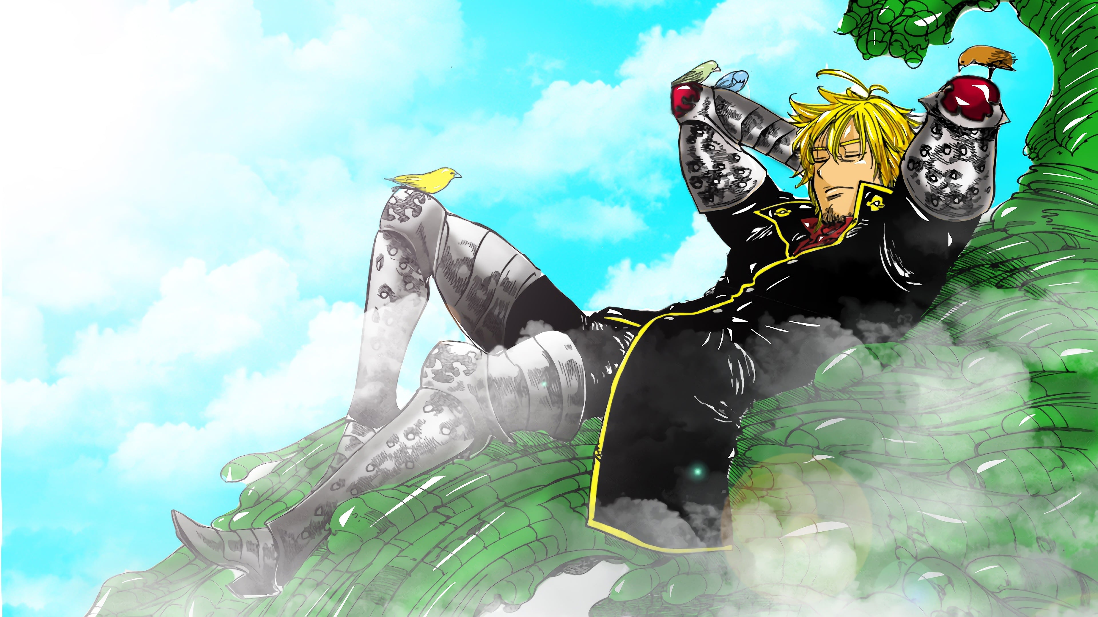 4K, The Seven Deadly Sins, Estarossa (The Seven Deadly Sins), Anime, HD Wallpaper